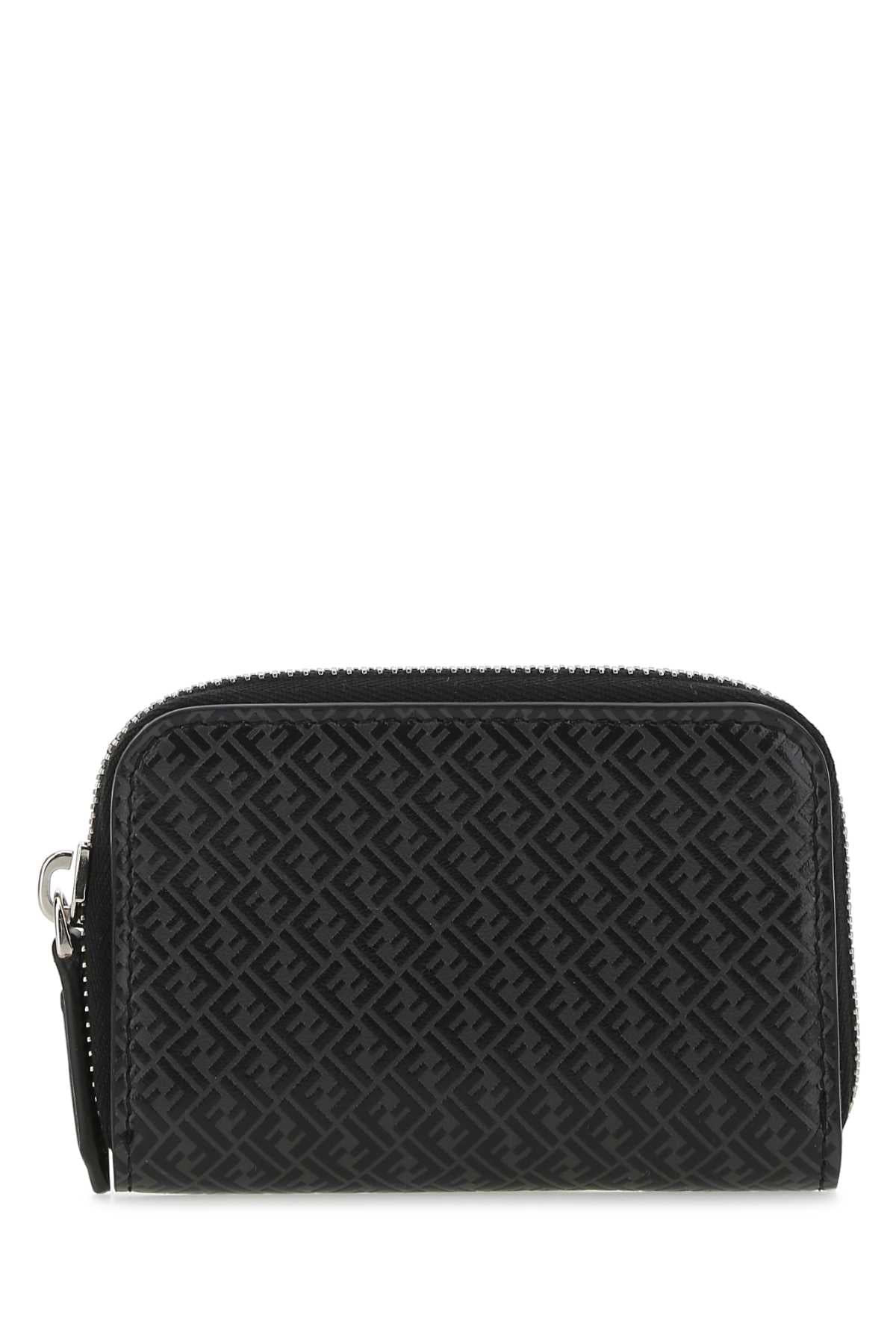 Fendi Men Printed Leather Coin Purse - 1