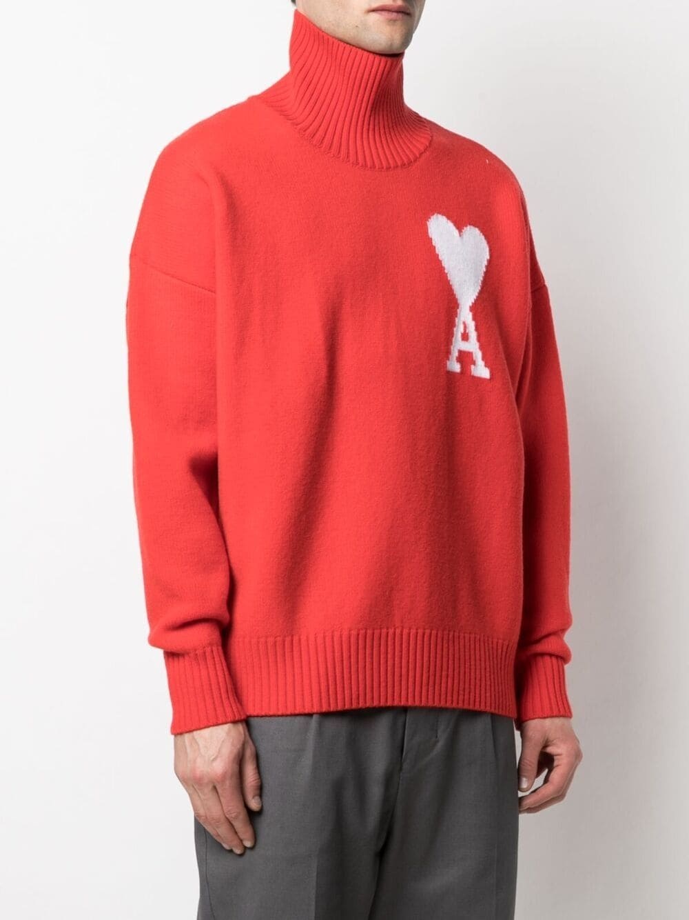 Ami de Coeur turtleneck jumper - 4