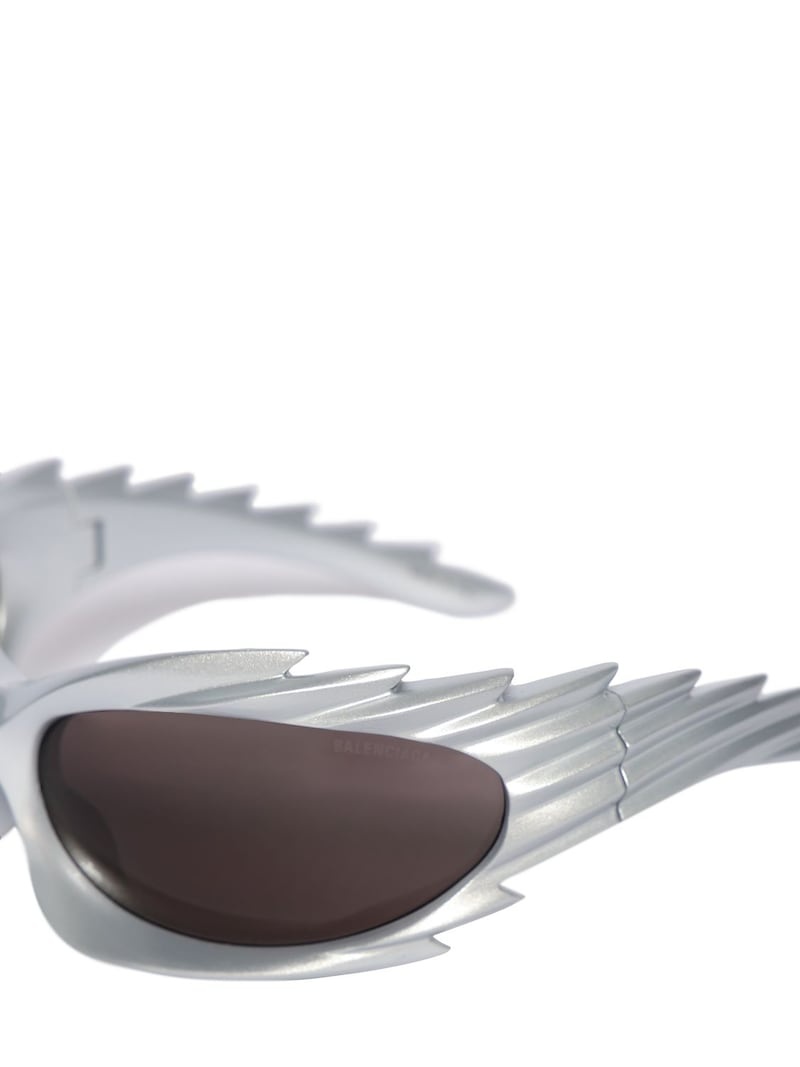 0255S Spike rectangle acetate sunglasses - 4