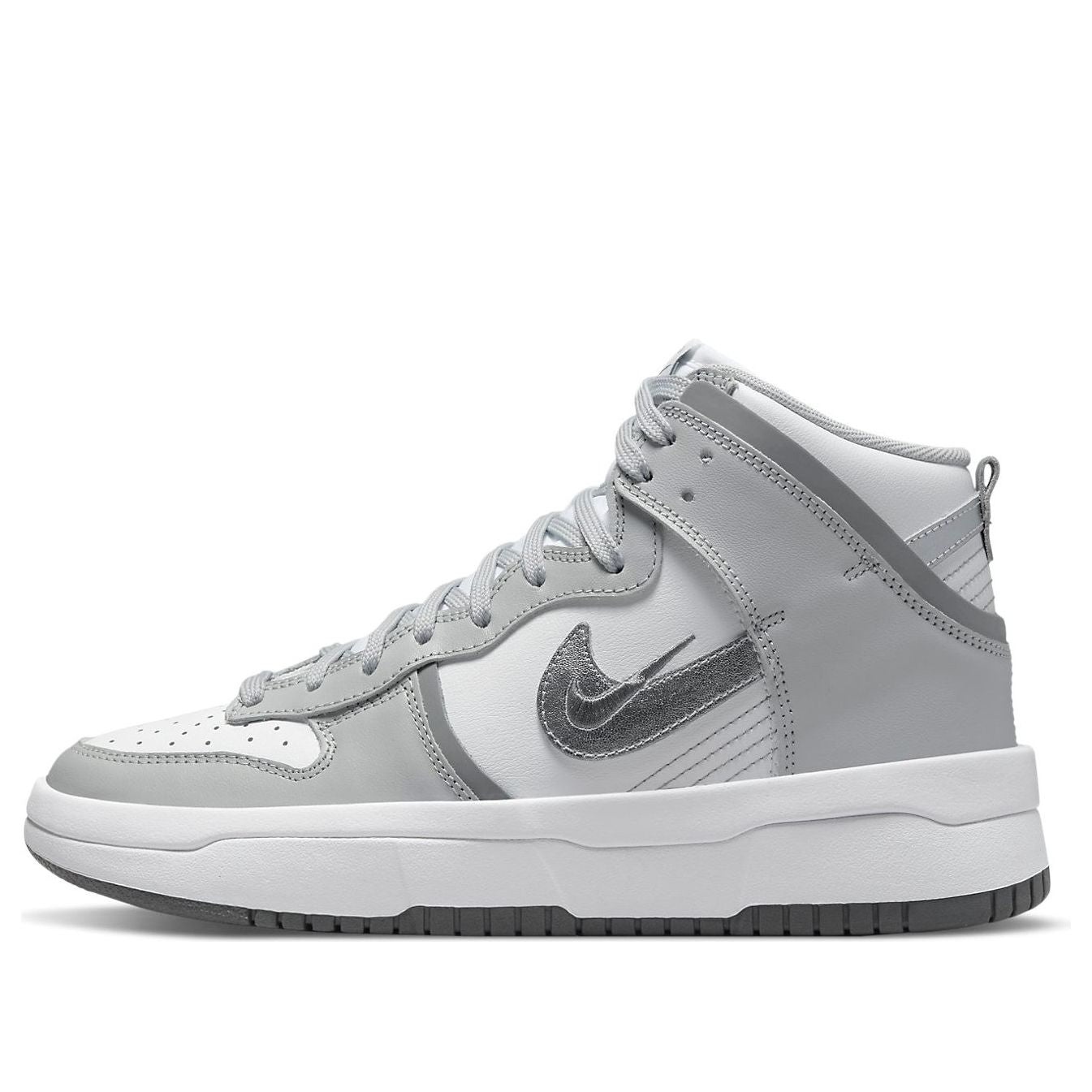 (WMNS) Nike Dunk High Up 'Light Smoke Grey' DH3718-106 - 1