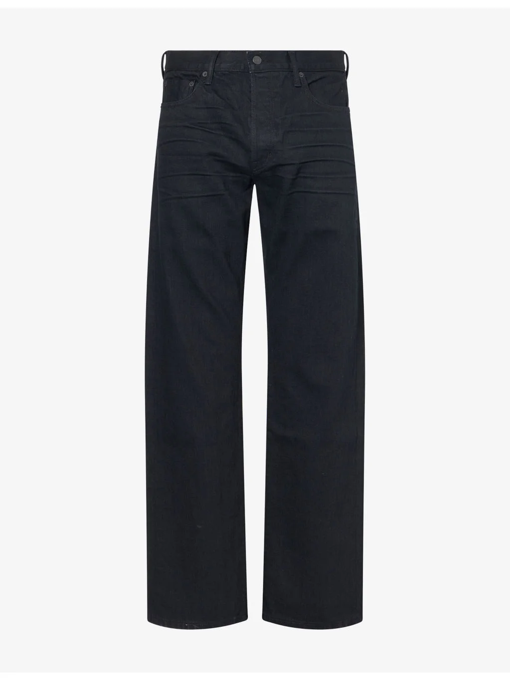 Selvedge Straight-Leg Denim Jeans - 1