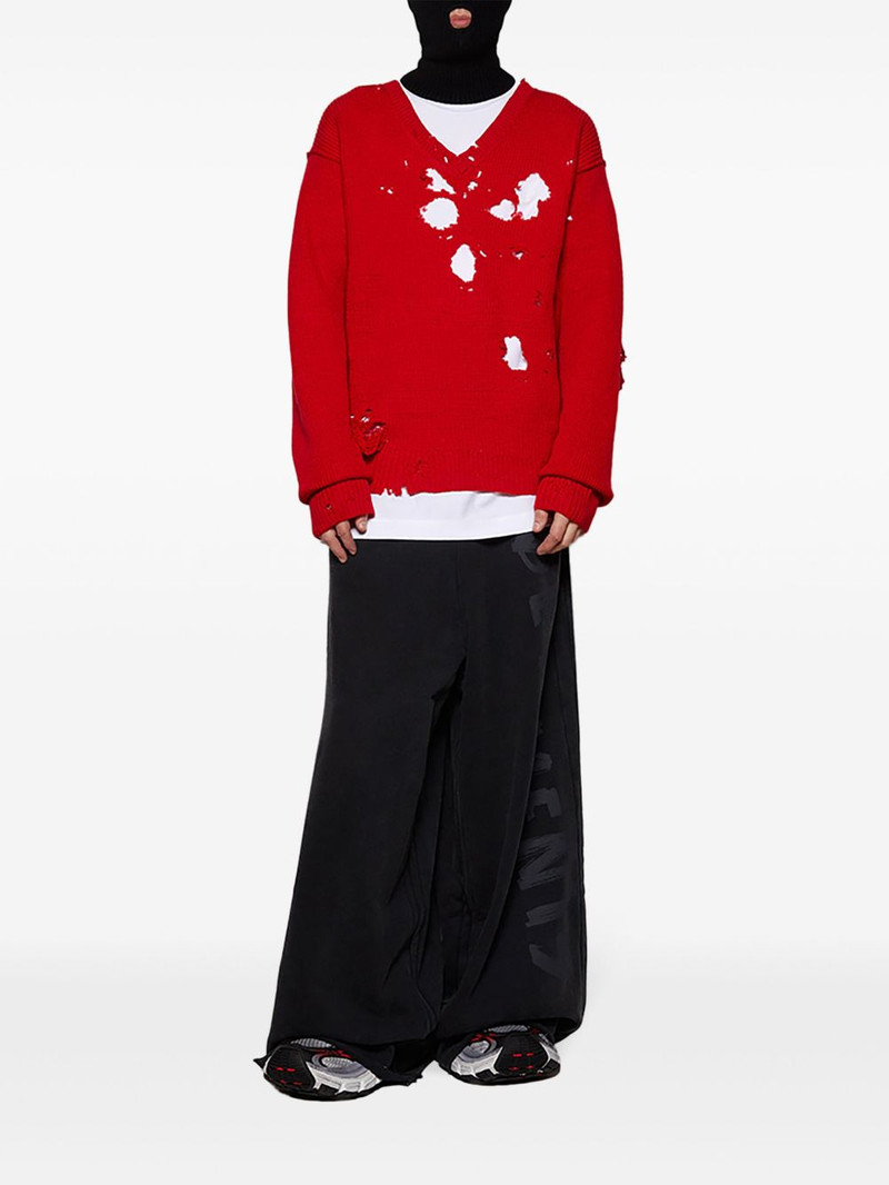 VETEMENTS Destroyed jumper outlook