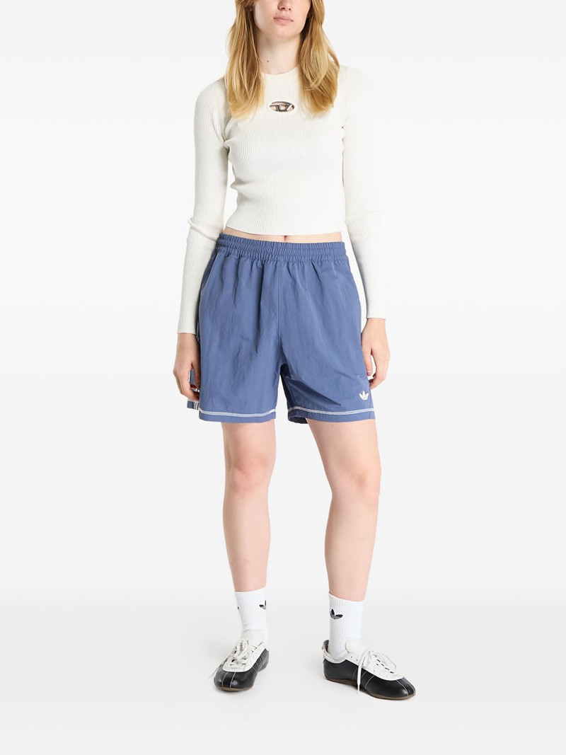 adidas Long Beach elasticated-waistband shorts outlook