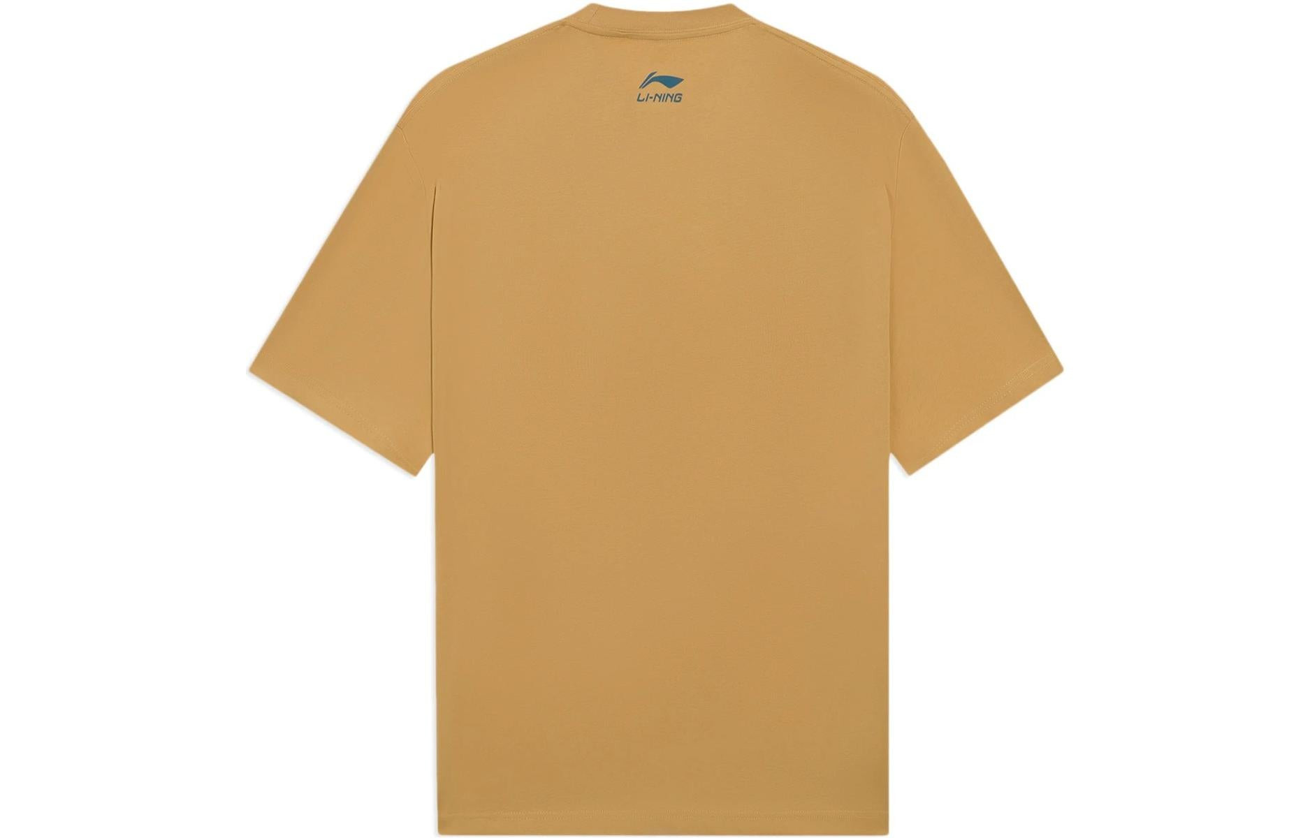 Li-Ning x Disney Graphic Loose Fit T-shirt 'Tan' AHSS255-2 - 2