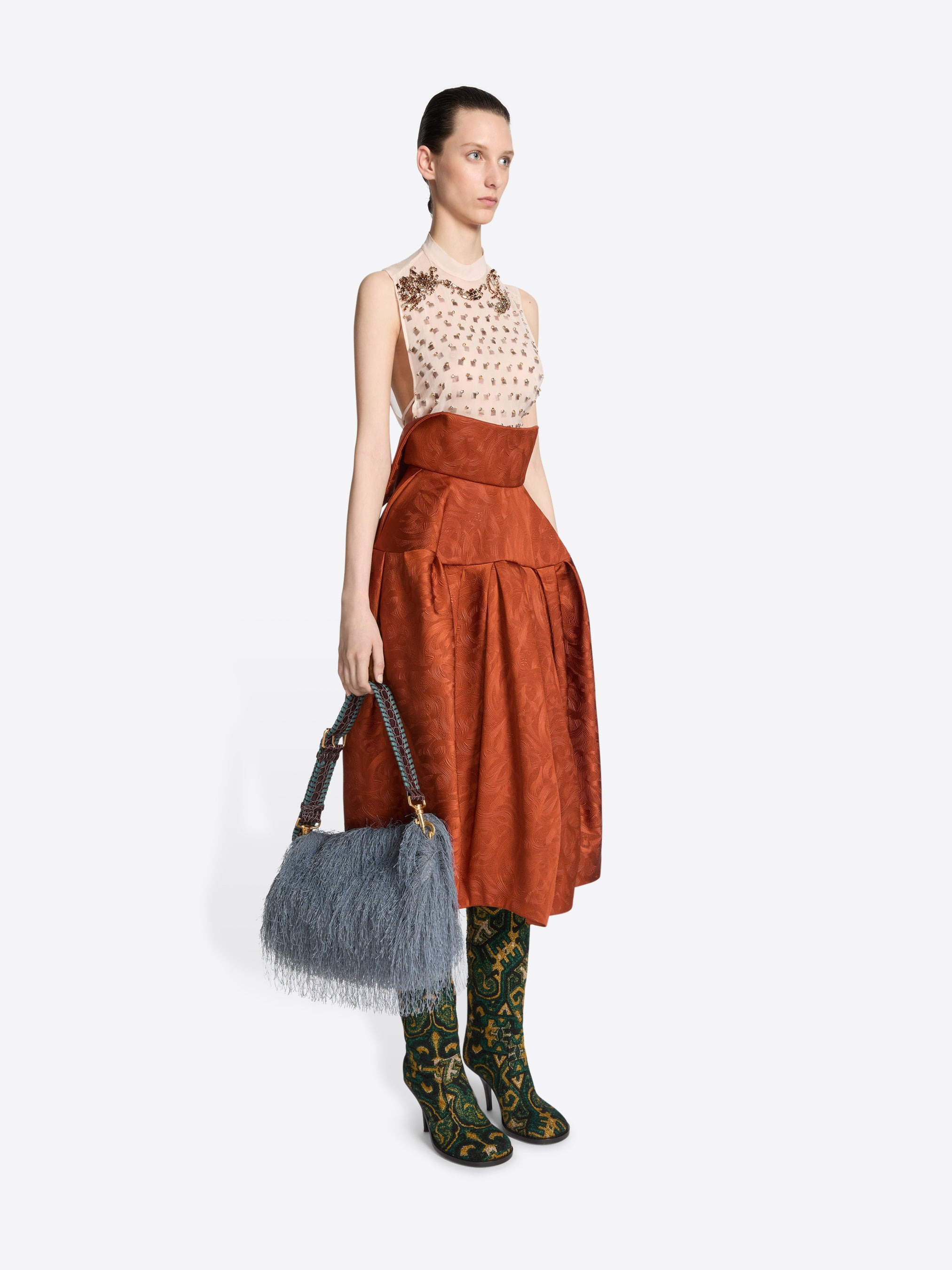 FRINGED SHOULDER BAG - 7