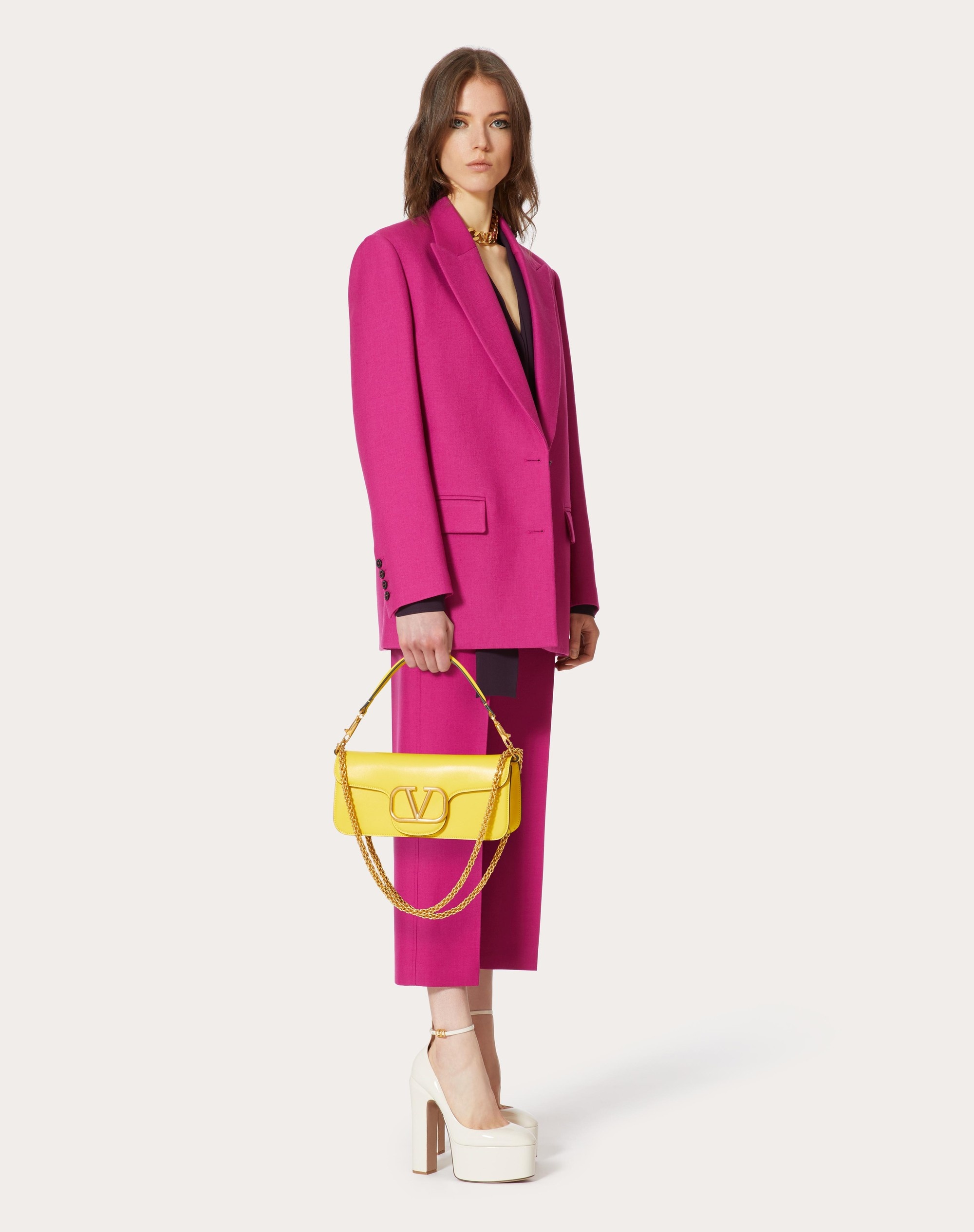 LOCÒ CALFSKIN SHOULDER BAG - 6