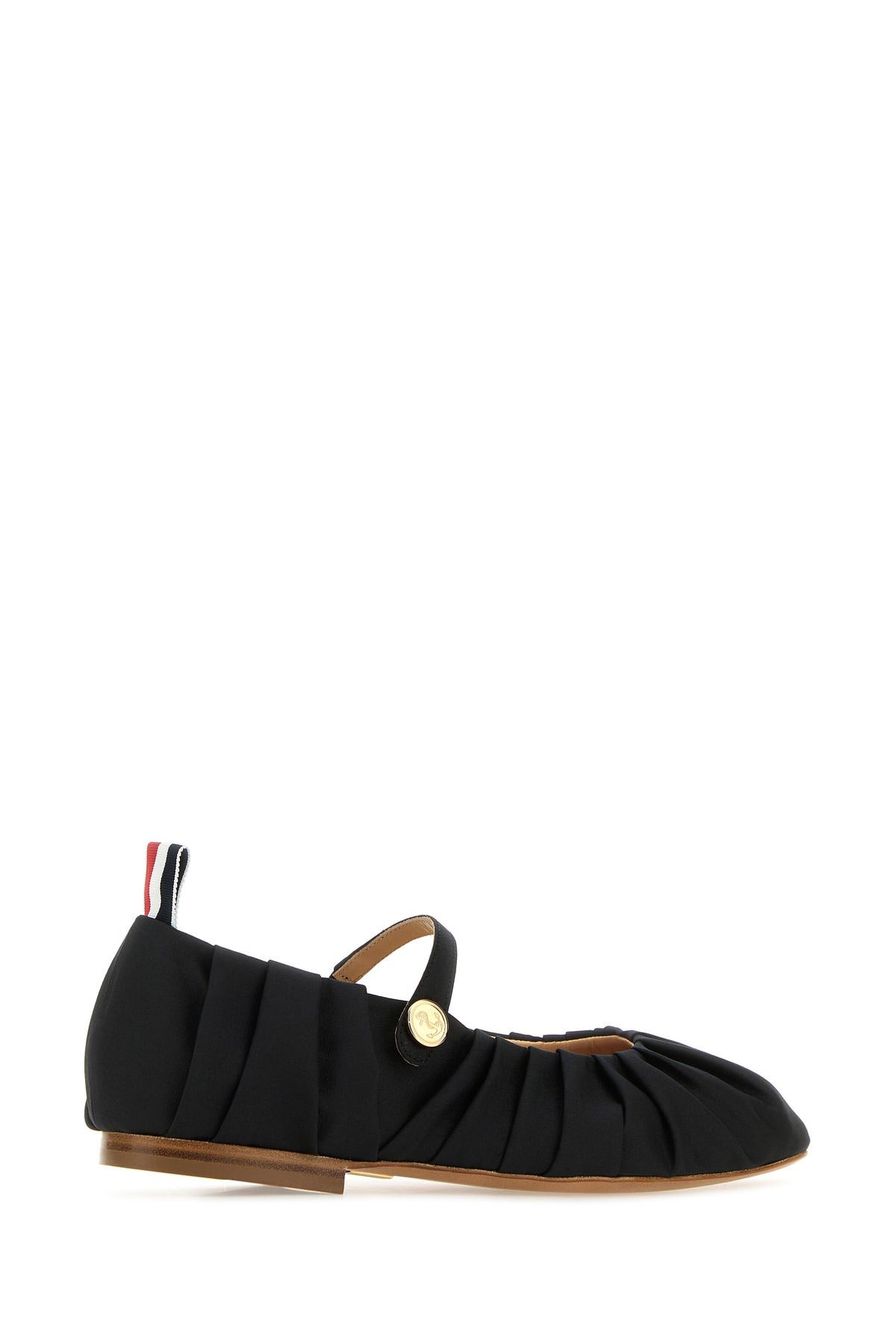Black fabric ballerinas - 3