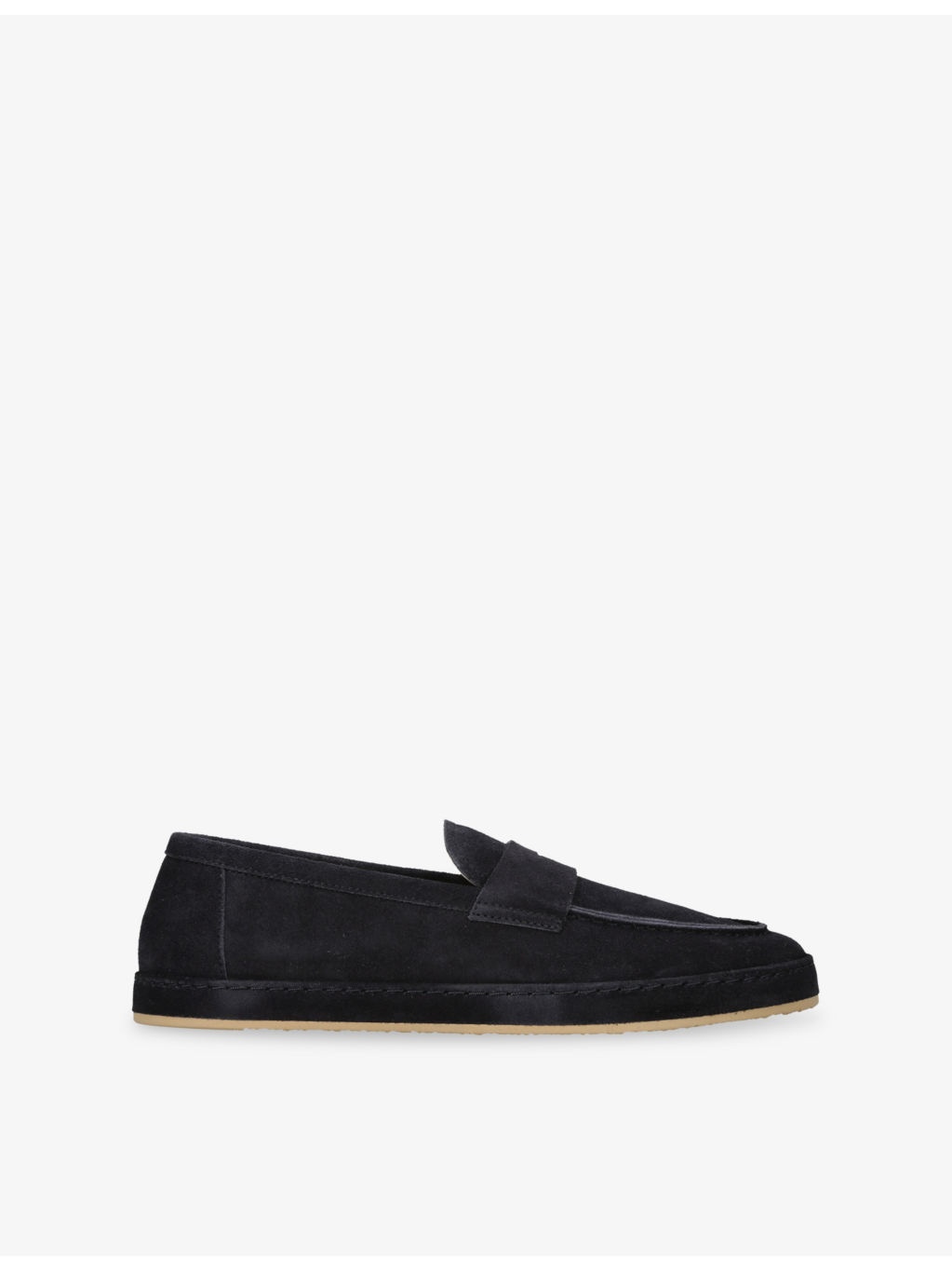 Slip-On Suede Loafers - 1