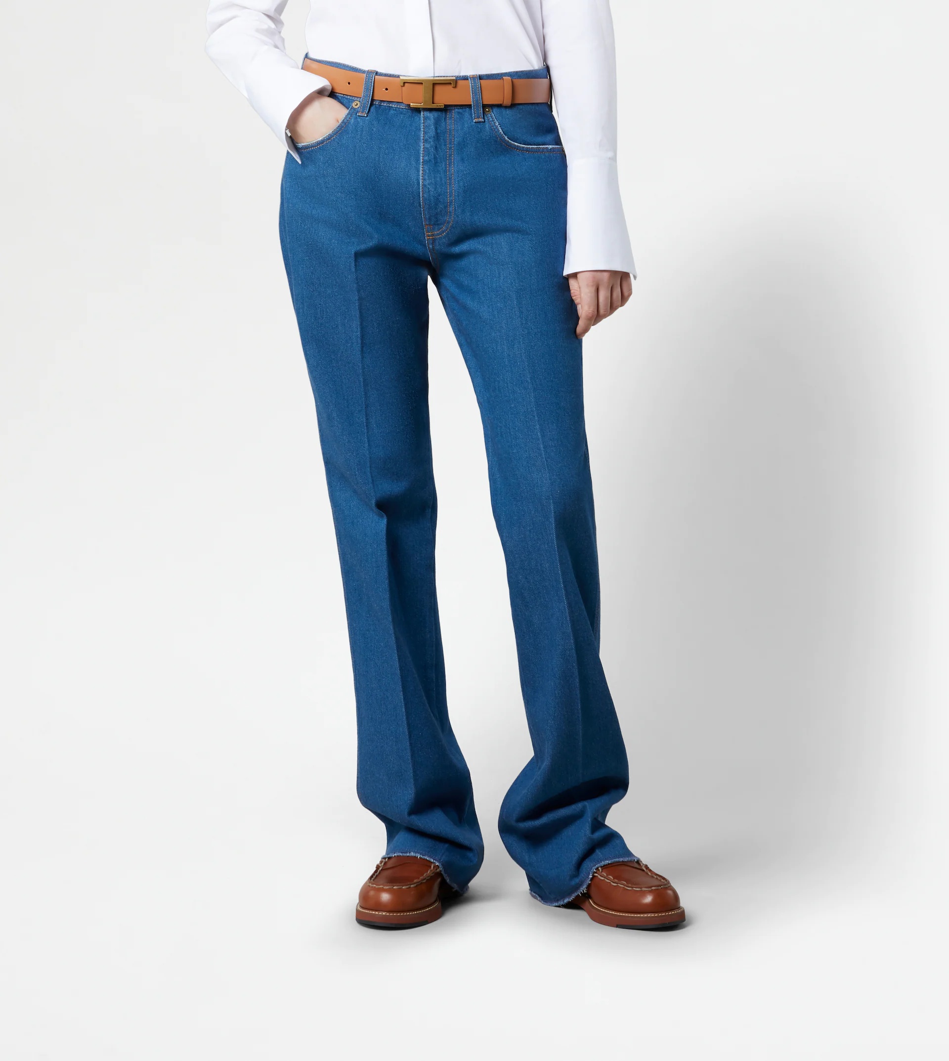 5 POCKET JEANS - BLUE - 7