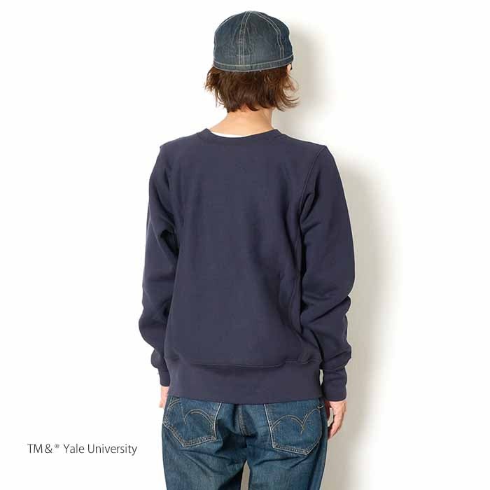 REVERS WEAVE CREW NECK SWEATSHIRT - YALE - C5-A004 - 11