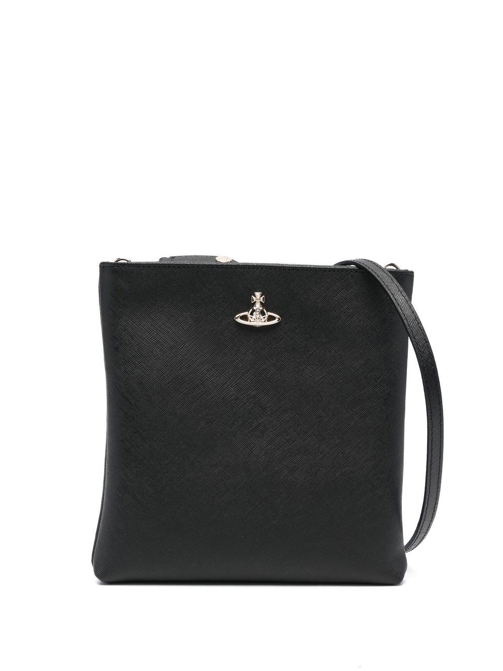 Squire Square leather crossbody bag - 1