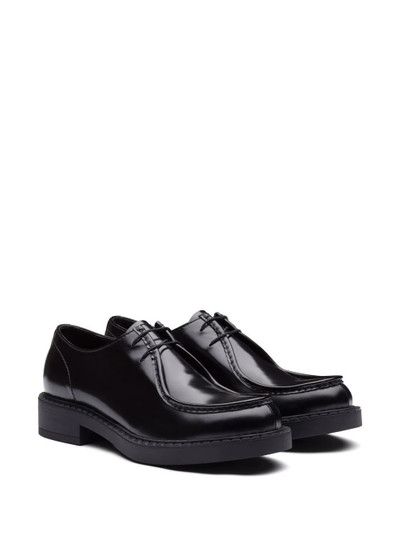 Prada block-heel Derby shoes outlook