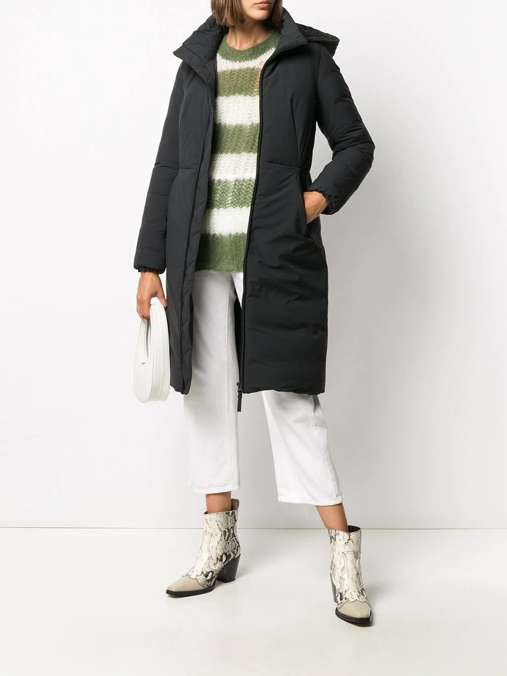 padded oversized coat  - 2