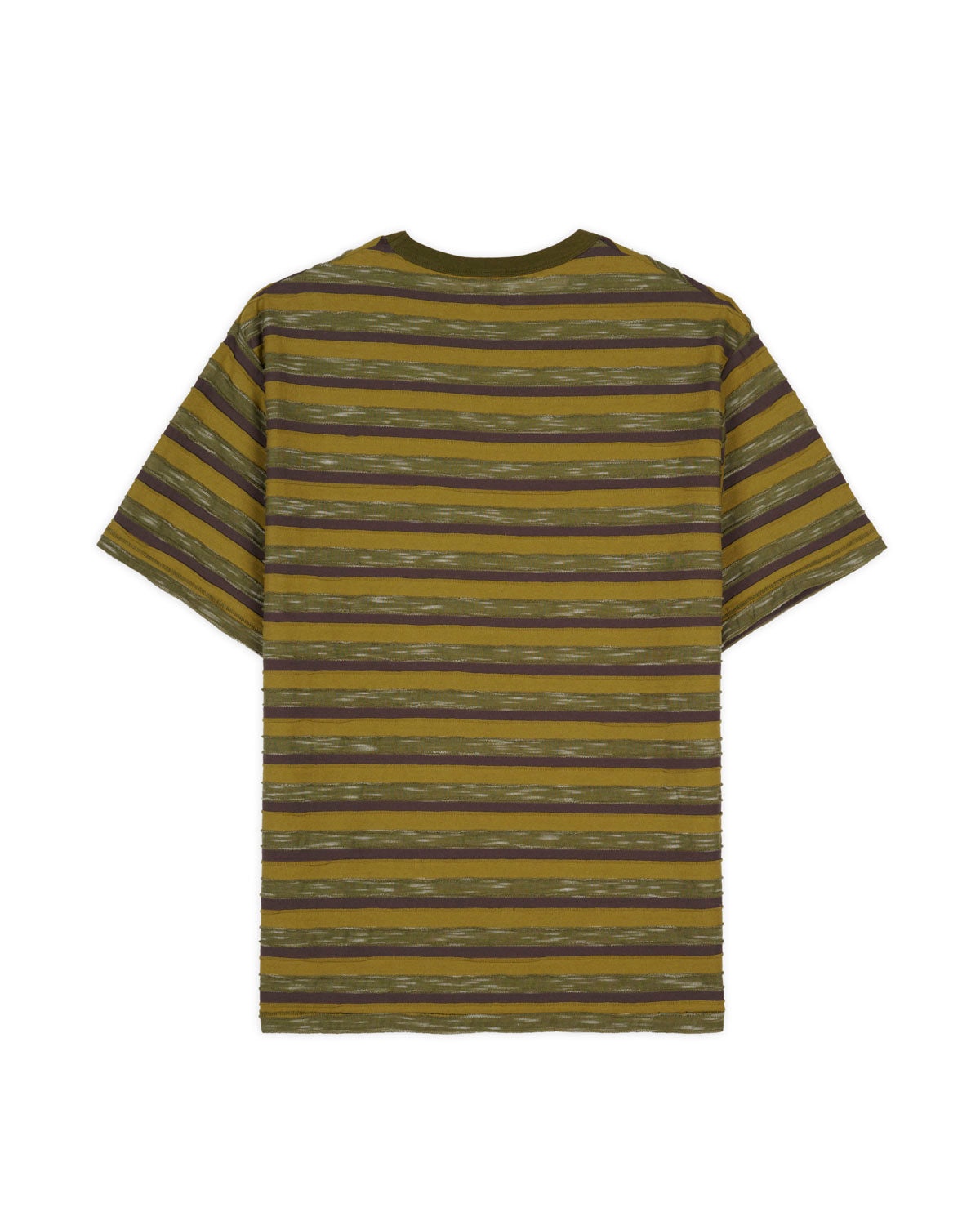 Casey Striped T-shirt - Moss - 2