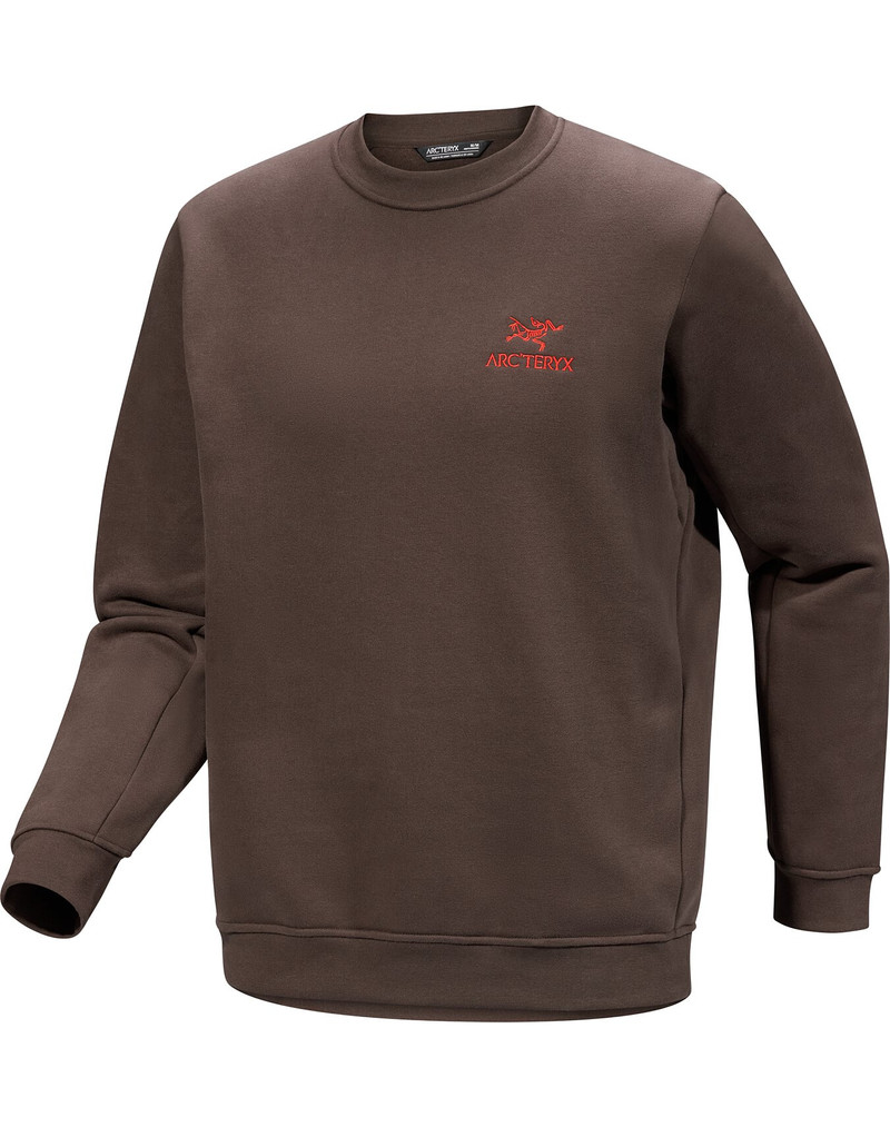 Emblem Fleece Crew Neck Pullover 2