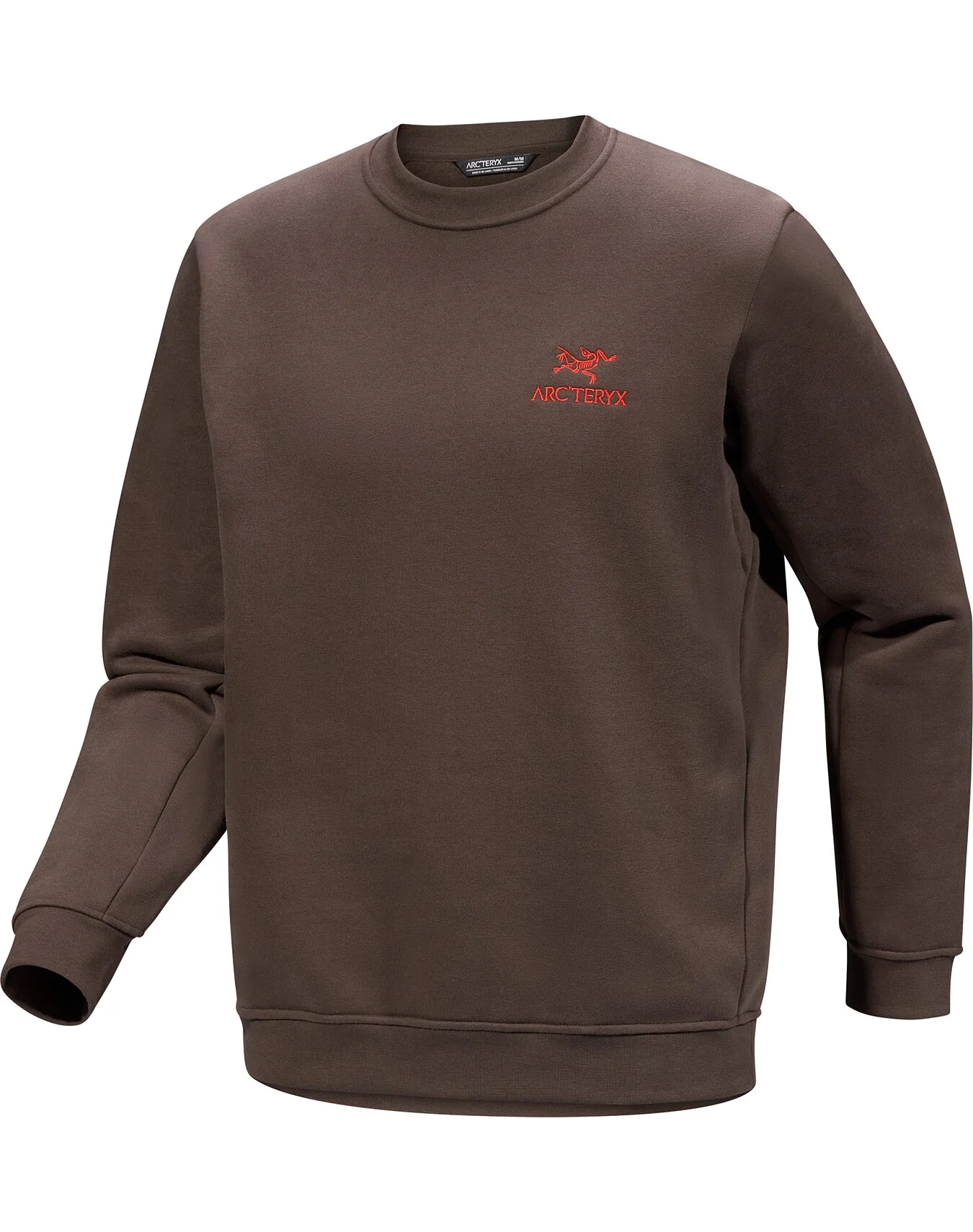 Emblem Fleece Crew Neck Pullover - 1