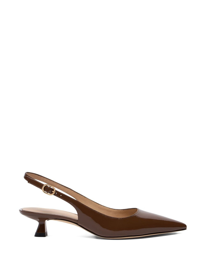Stuart Sculpt pointed sling-back pumps 1
