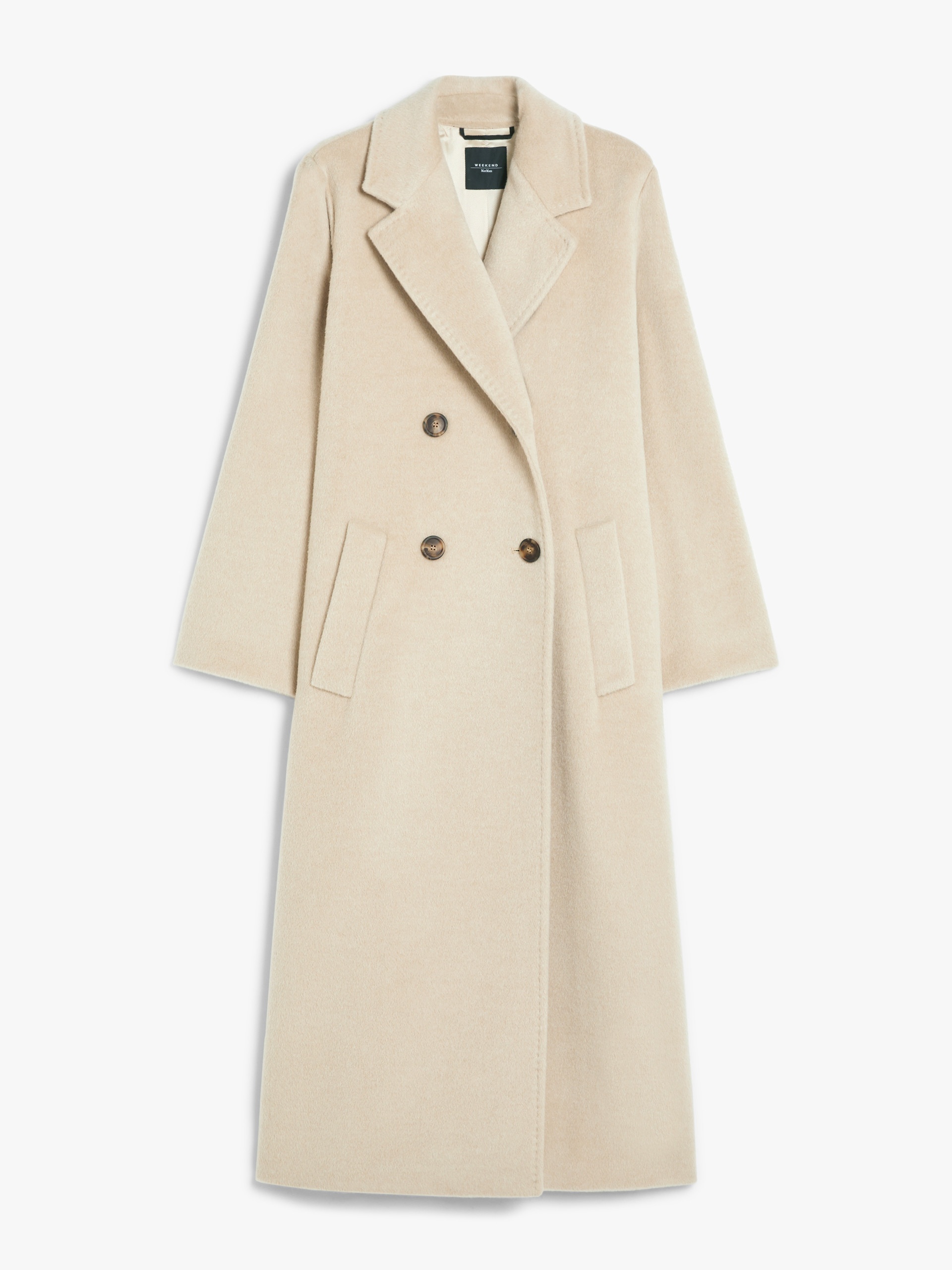 ZUFOLO Double-breasted wool and alpaca coat - 1