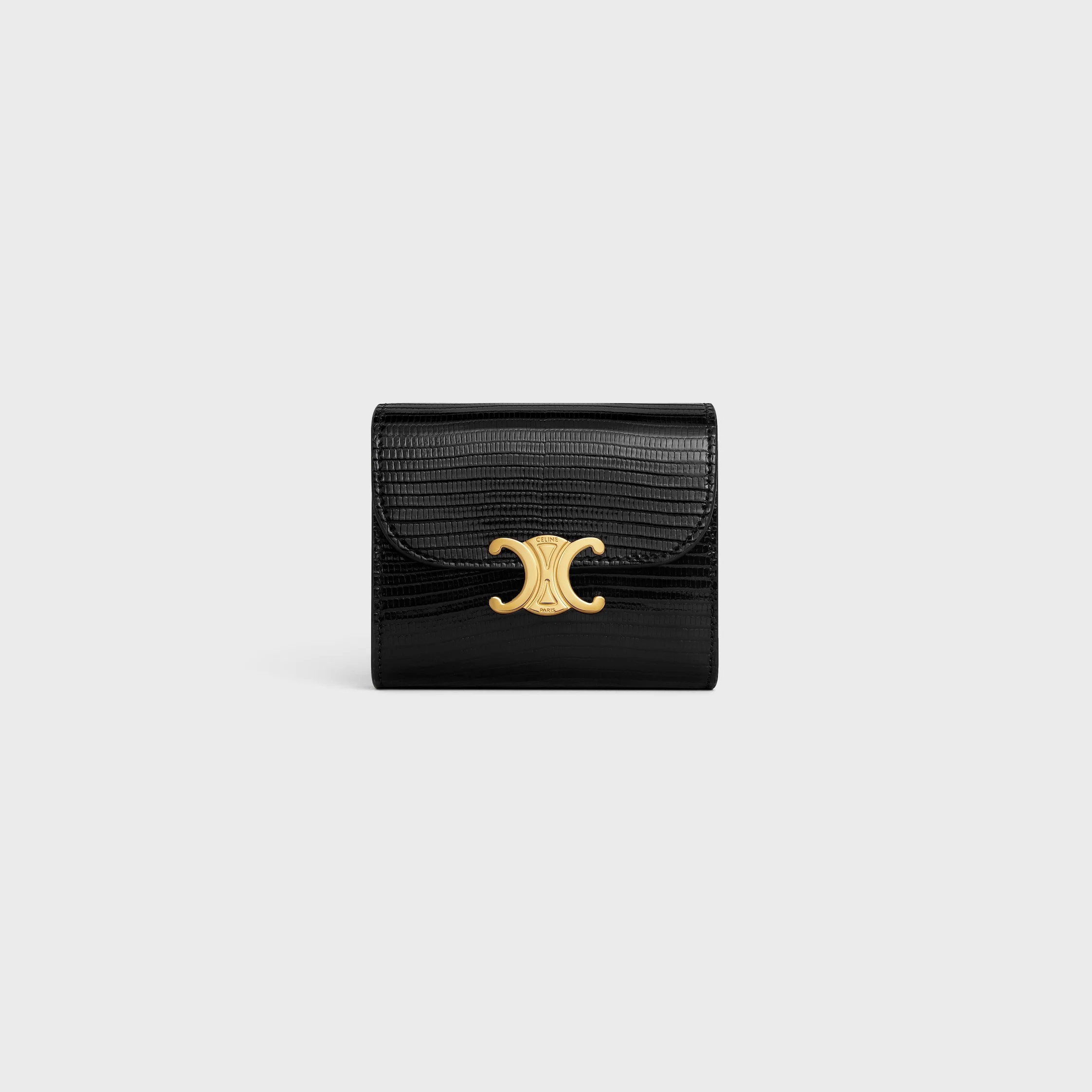 Small Wallet TRIOMPHE in lizard - 1