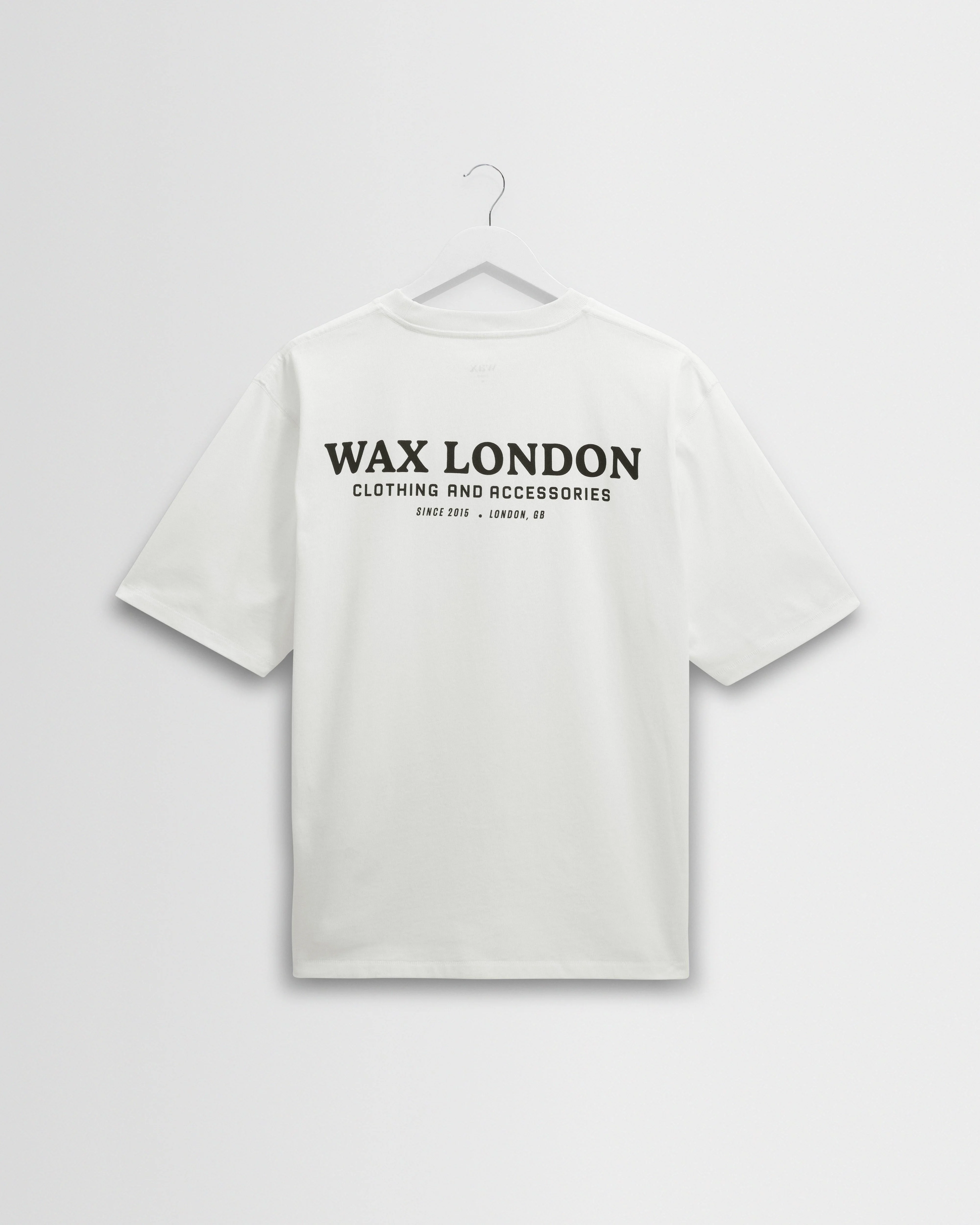 Milton - Off White Stacked Text Graphic Organic Cotton T-Shirt - 1
