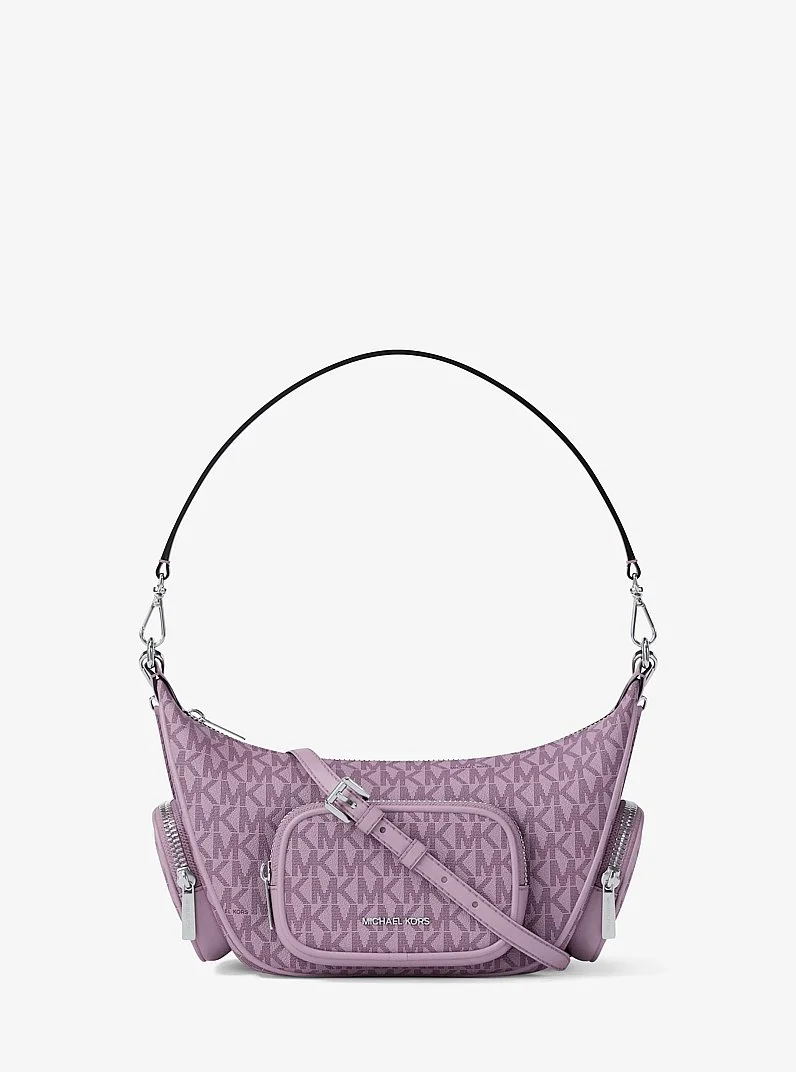 Merritt Small Signature Logo Convertible Shoulder Bag - 1