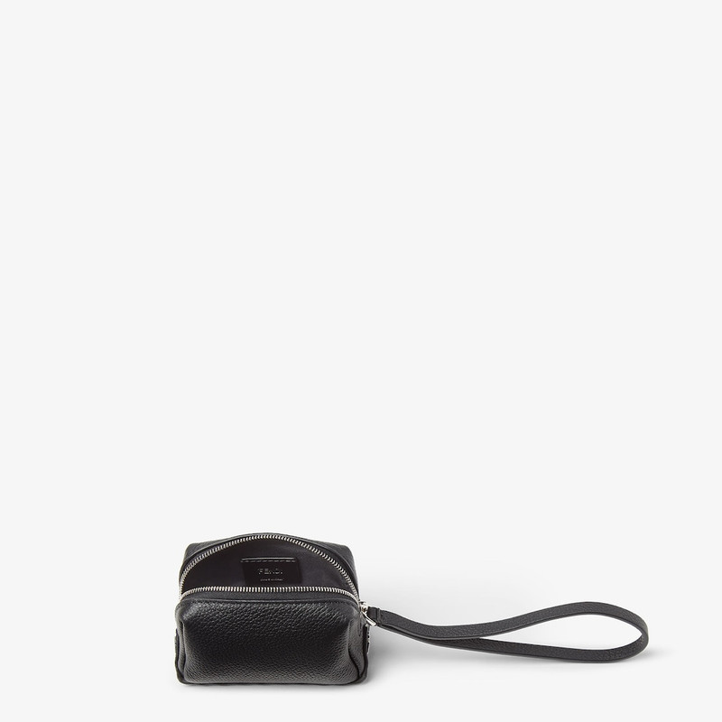 Fendi Lui Nano Black leather mini pouch 3