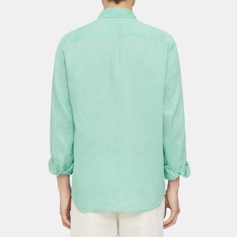 Theory Standard-Fit Shirt in Relaxed Linen outlook