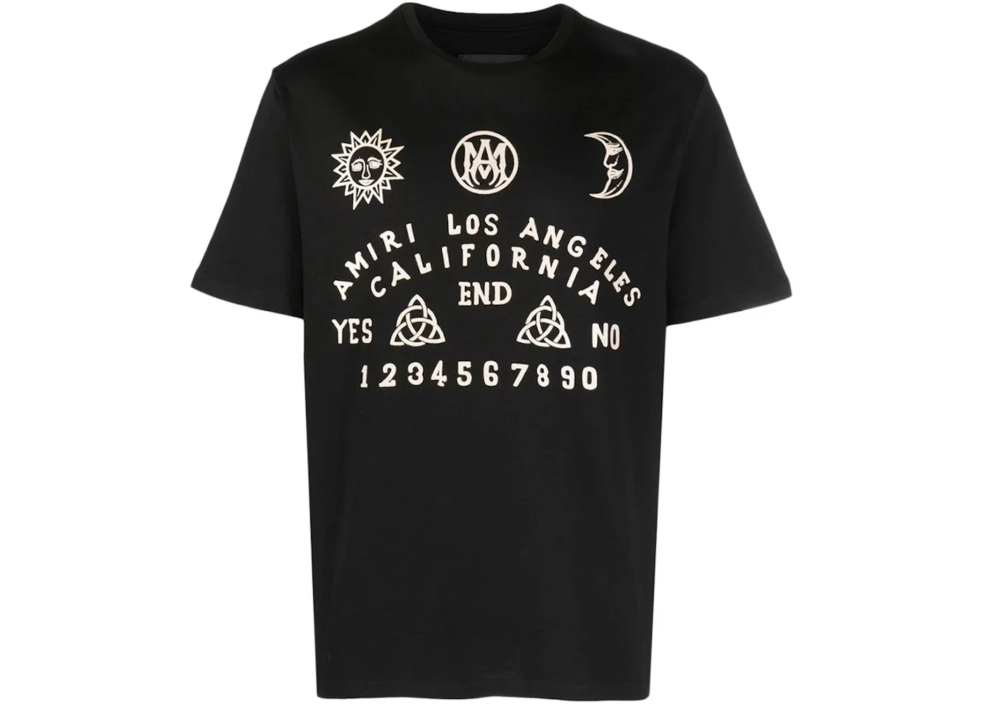 AMIRI Ouija Board Tee Black/White - 1