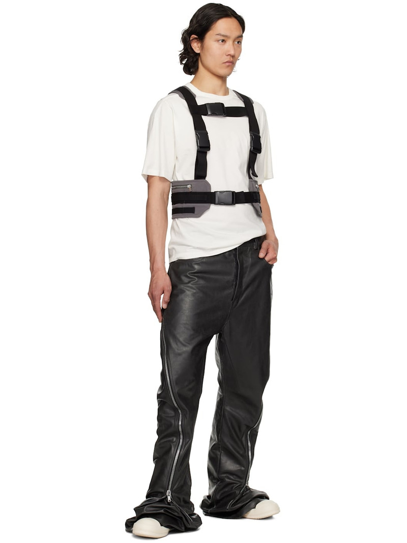 Rick Owens Gray Hollywood Harness Vest outlook