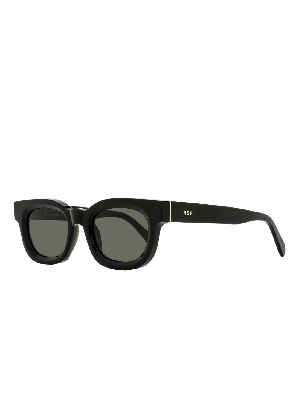 Sempre sculptural oval-frame sunglasses - 2