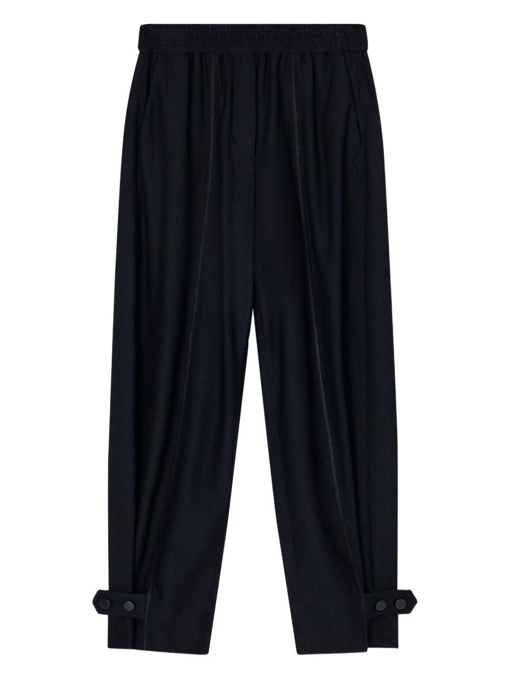 pleat-detail tailored trousers - 1
