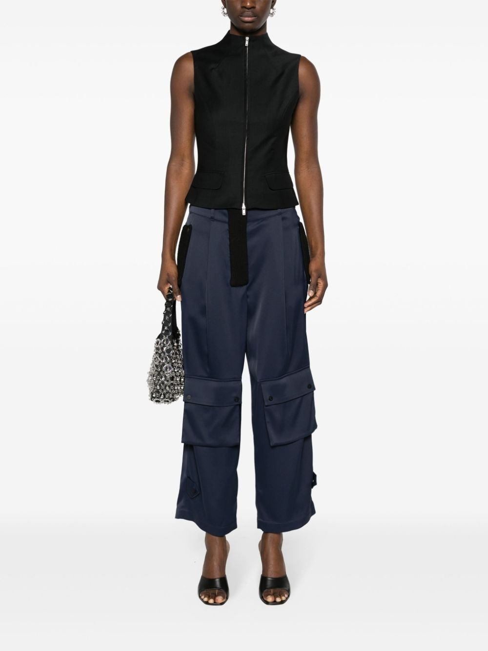 Umea pleated cargo trousers - 2