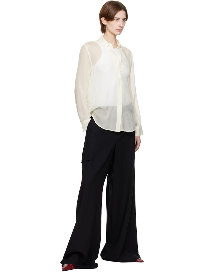 LA COLLECTION Off-White Jeannine Blouse outlook