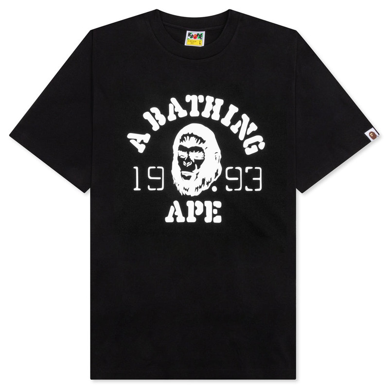 OG APE 헤드 컬리지 릴레이 - BLACK - 1