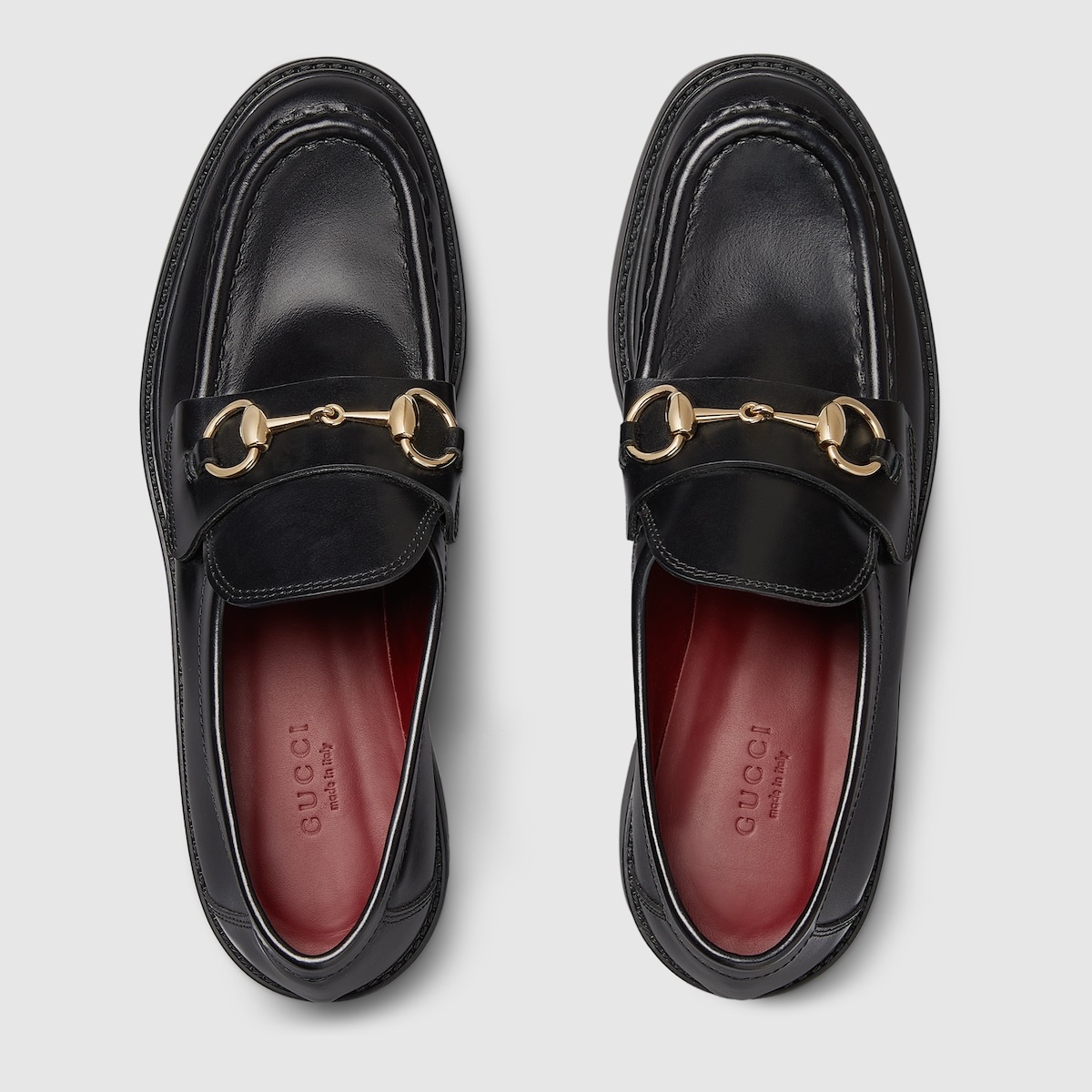 Women's loafer with Horsebit with lug sole - 5