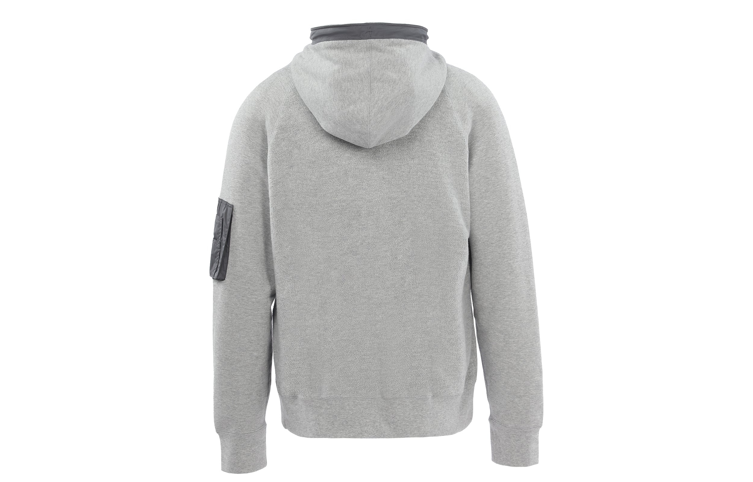 Nike Sportswear logo Printing Woven Pullover dark grey Gray CU3798-050 - 2
