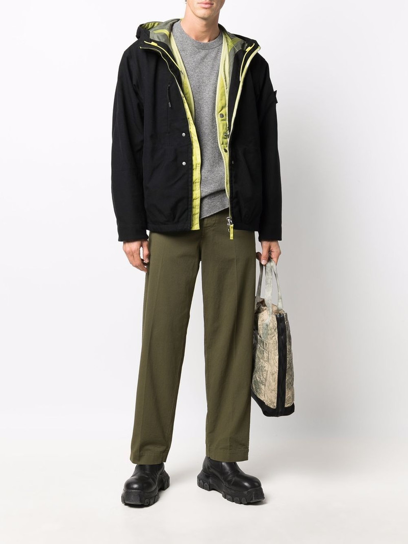 Stone Island Shadow Project reversible zip-front jacket outlook