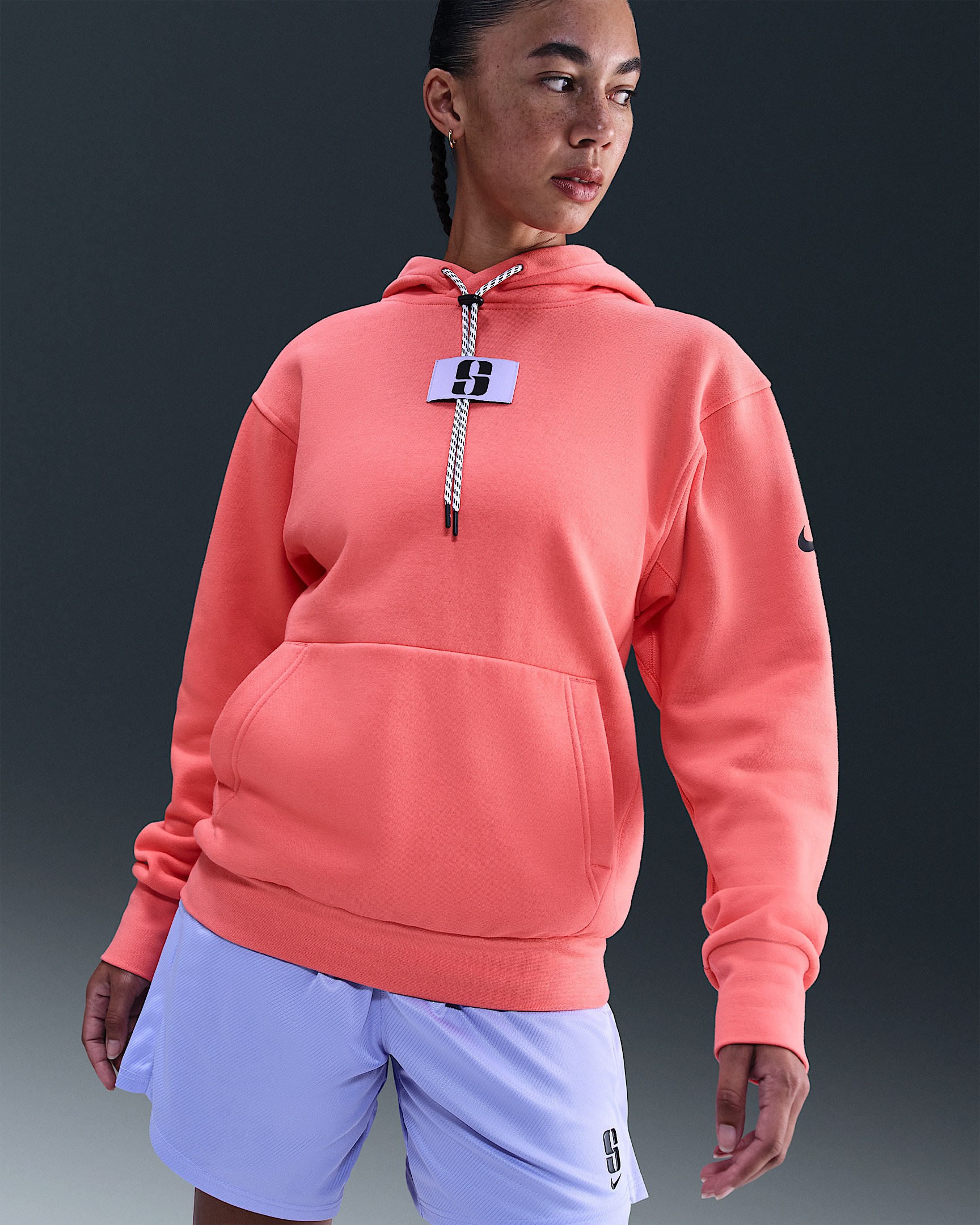 Sabrina Fleece Basketball Hoodie - 2