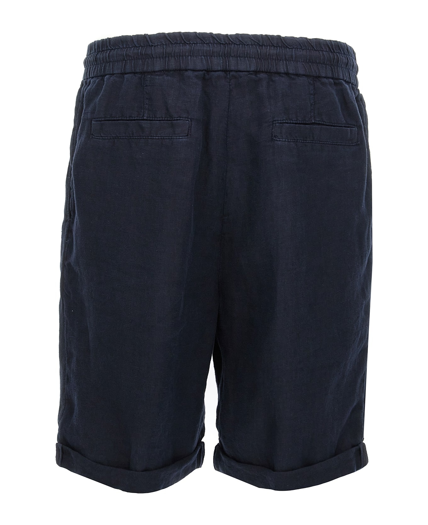 Linen Bermuda Shorts - 2