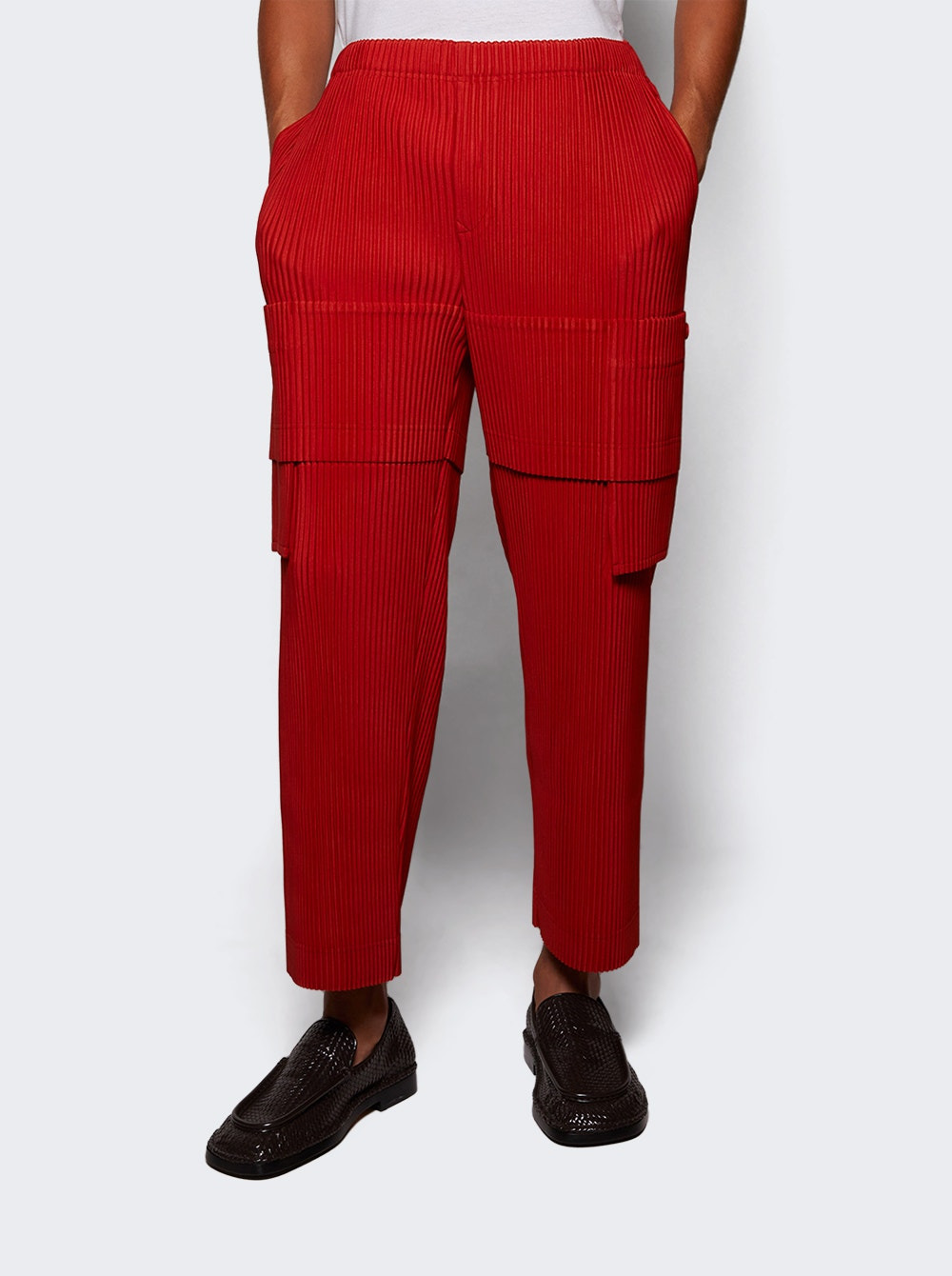 Multi-pocket Pants Jasper Red - 2
