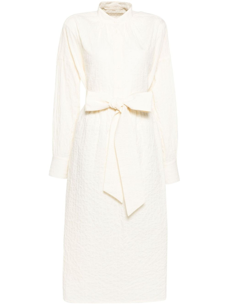 cotton shirt dress 1