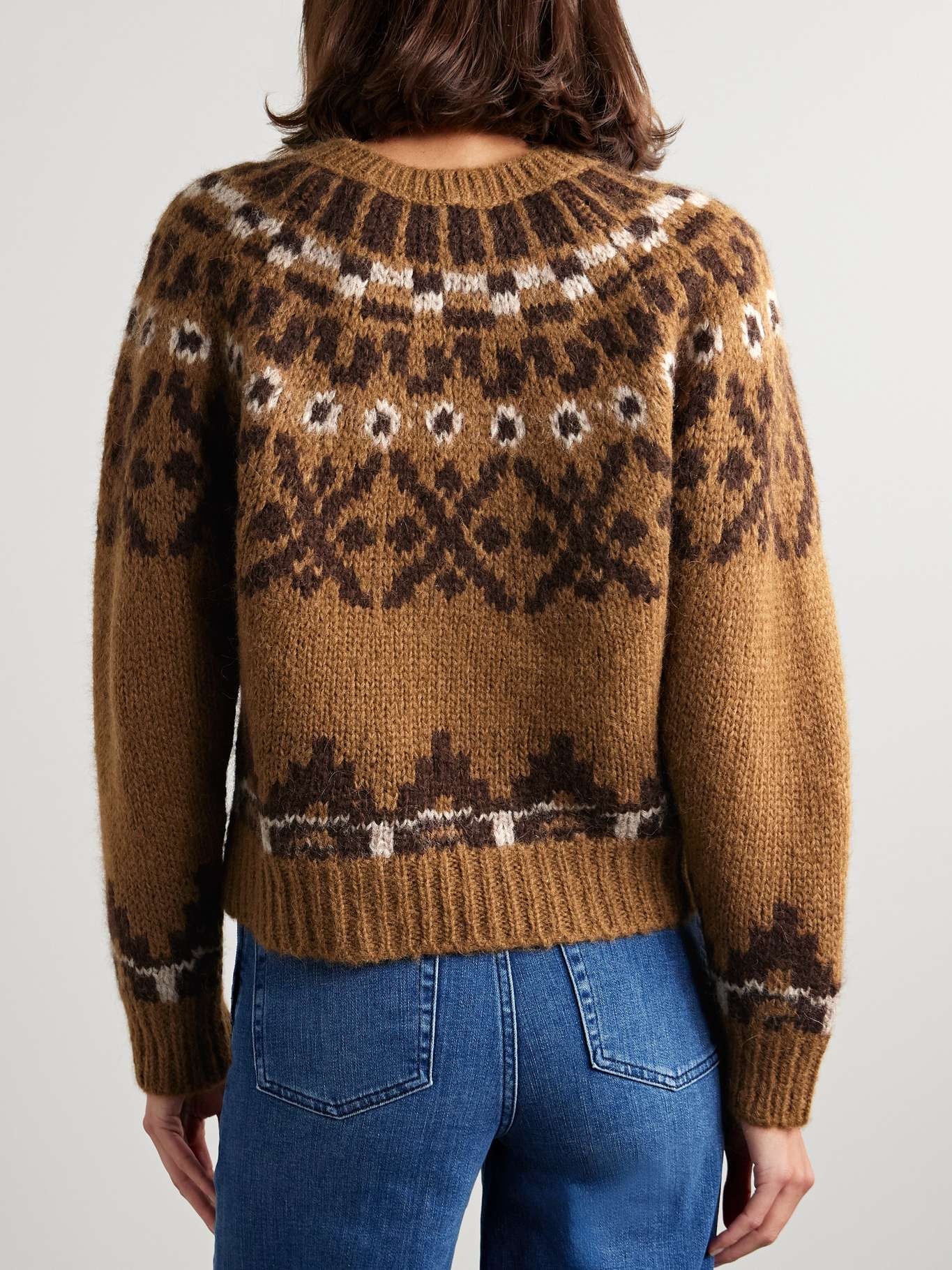 Fair Isle alpaca-blend sweater - 4