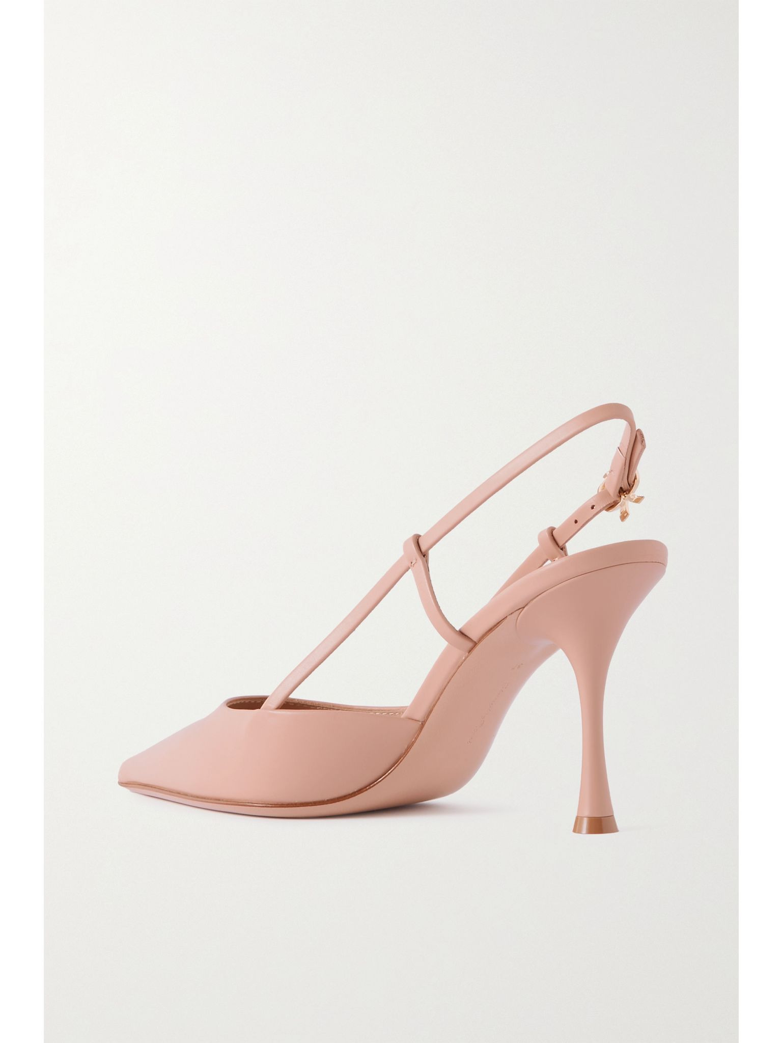 Ascent 85 leather slingback pumps Neutral - 3