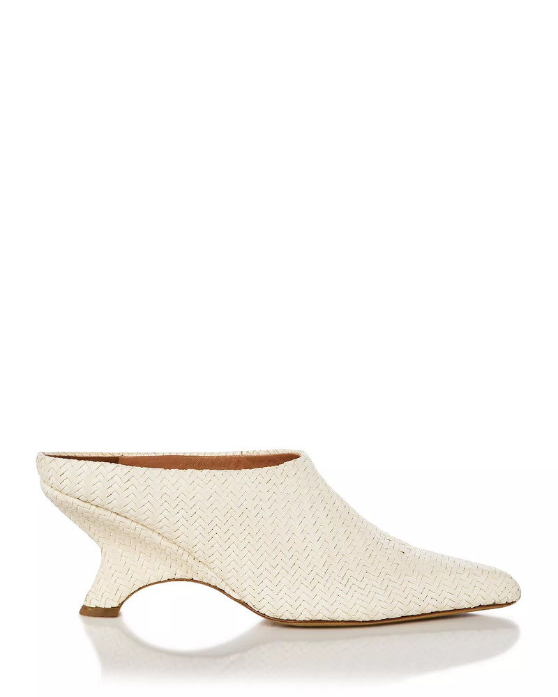 SIMKHAI Women's Shadow Woven Mules outlook