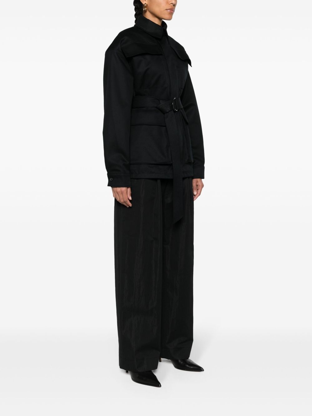 Drill belted parka - 3