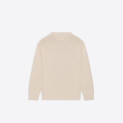 BALENCIAGA Bb Laurel Crewneck in Chalky/white outlook