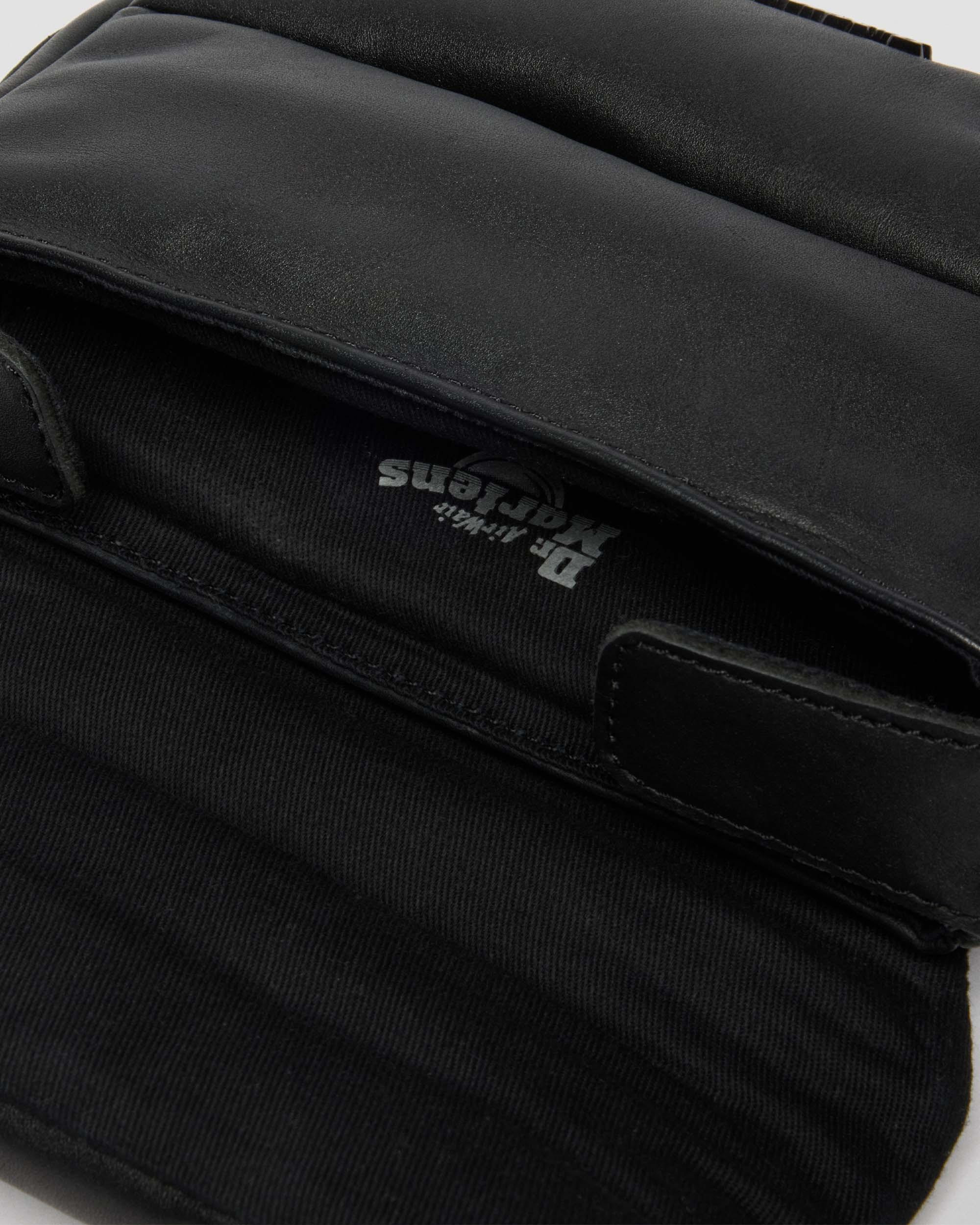 7 INCH PADDED LEATHER SATCHEL - 7