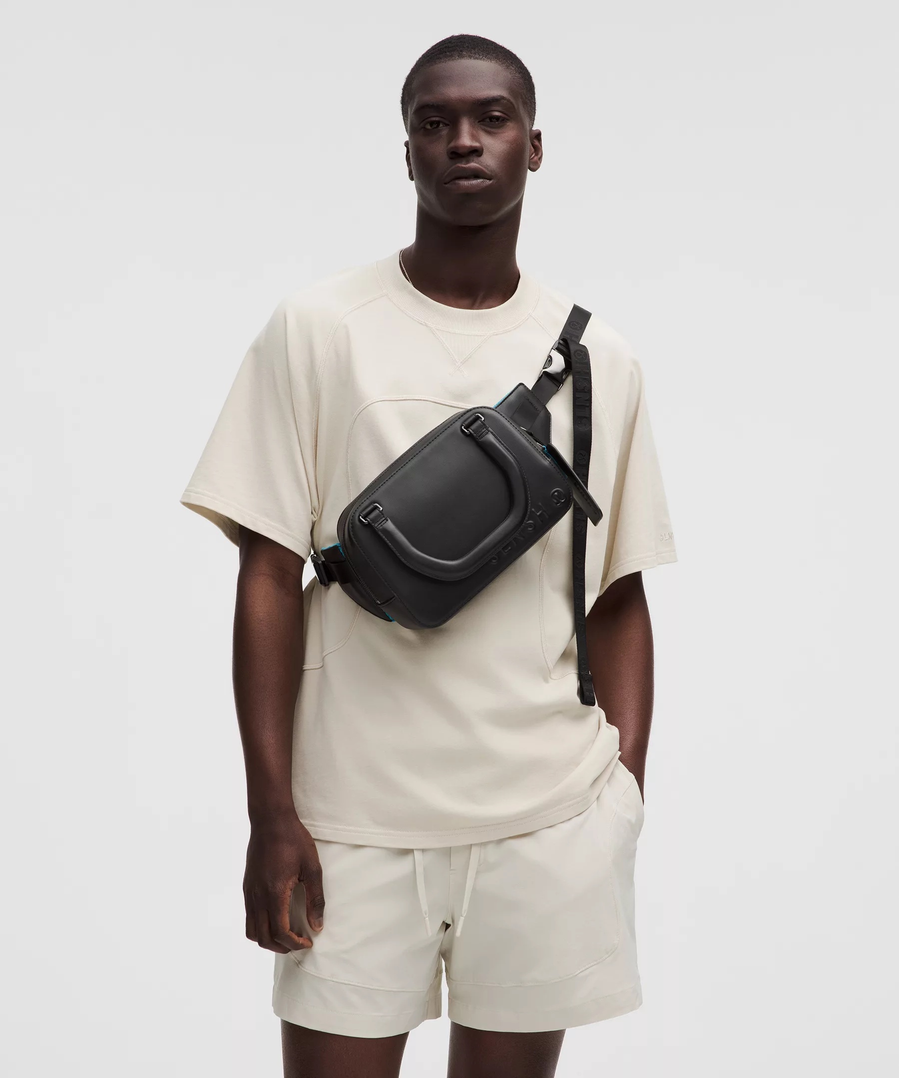 Top-Handle Leather Alternative XL Belt Bag 2L *SLNSH Collection - 6