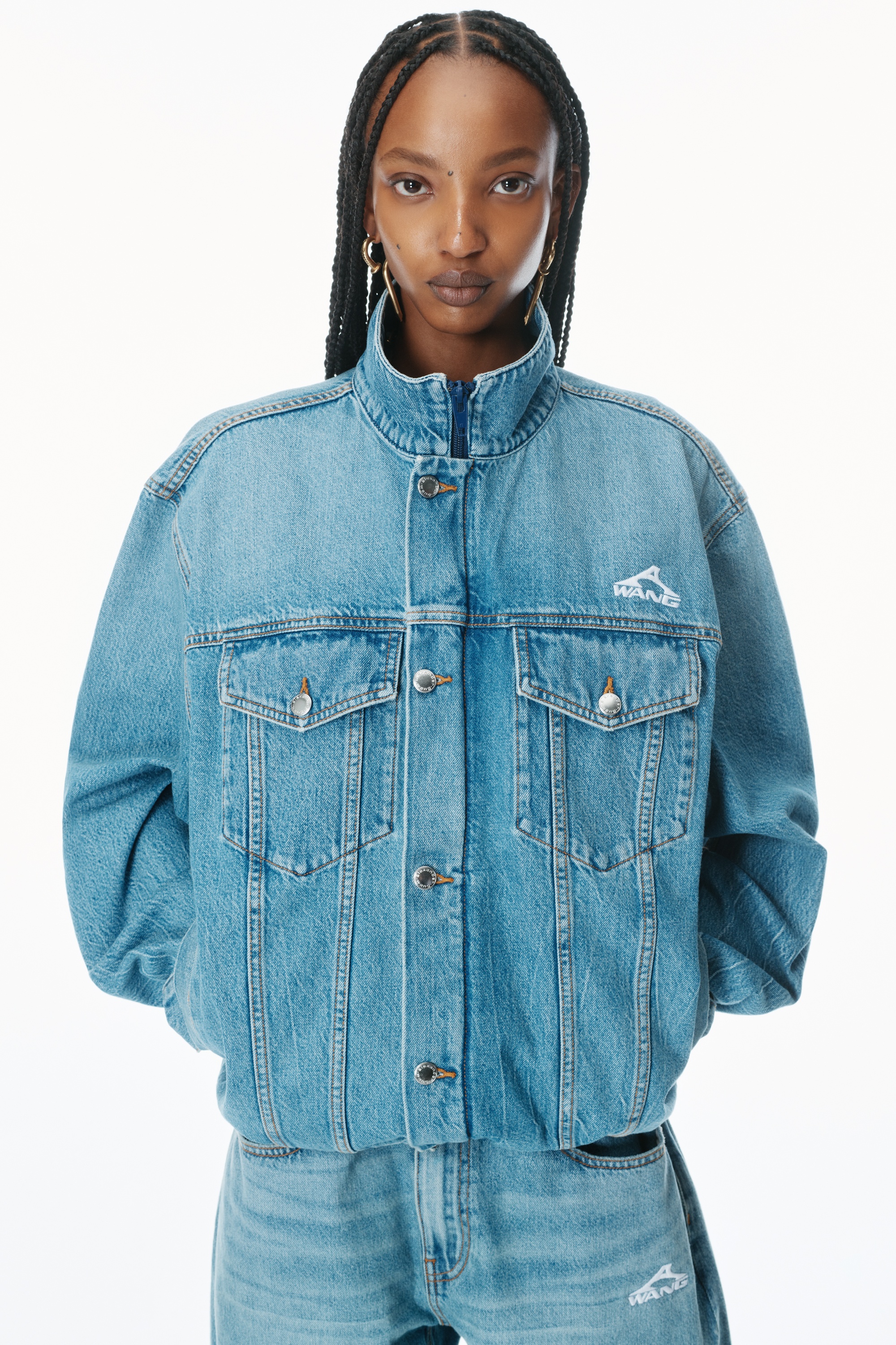 Regen Lightweight Denim Track Jacket - 3