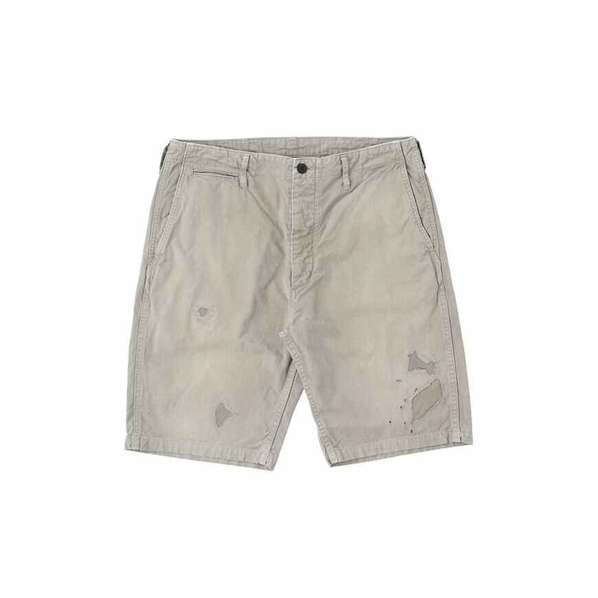 CHINO SHORTS DMGD GREY - 1